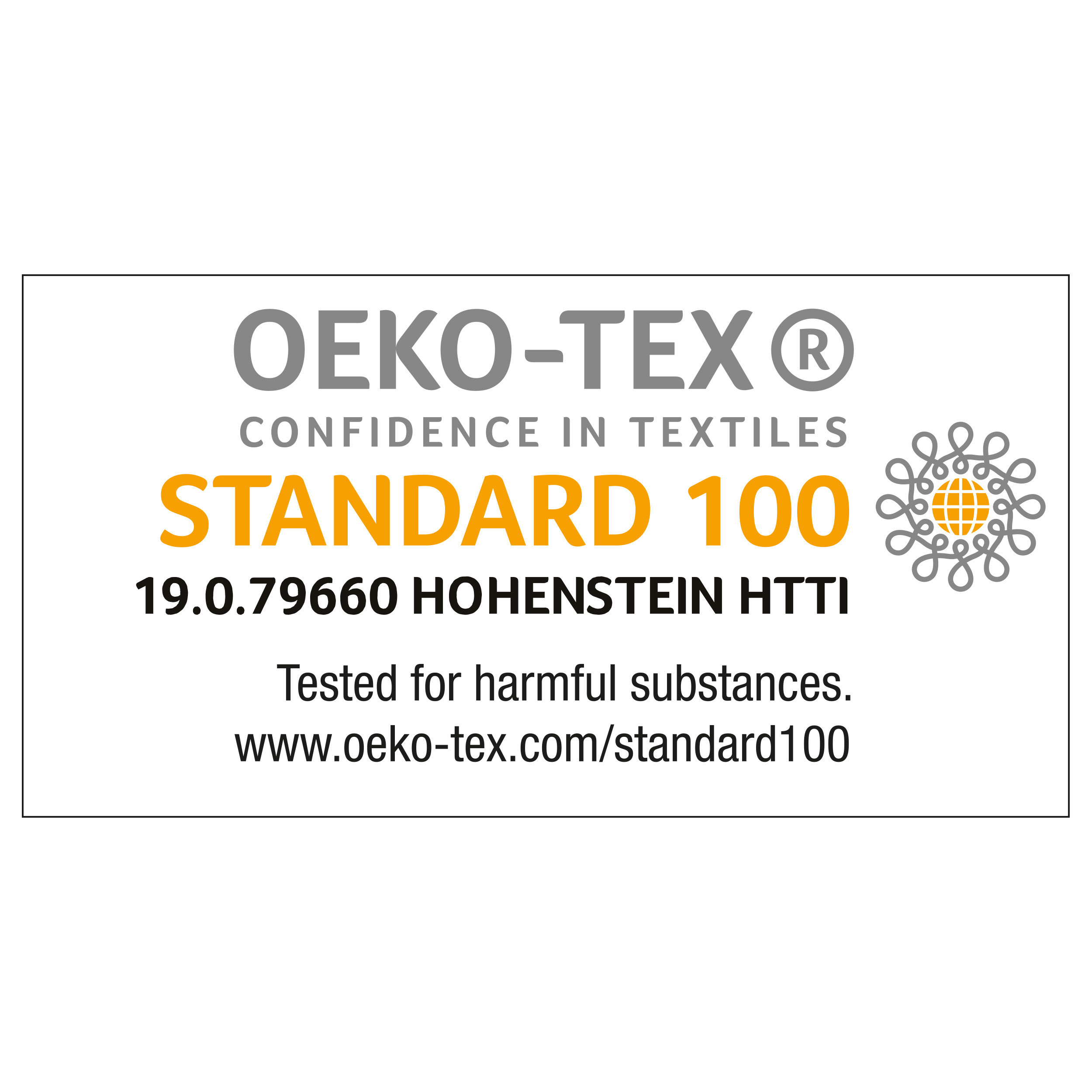 Sac en coton Oeko-Tex STANDARD 100 à anses longues