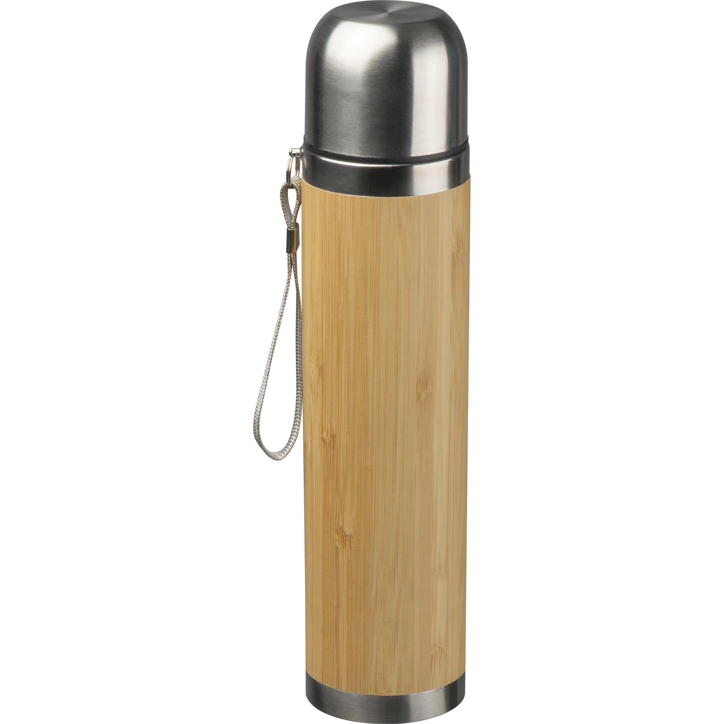 Bouteille thermo avec revêtement en bambou 500 ml