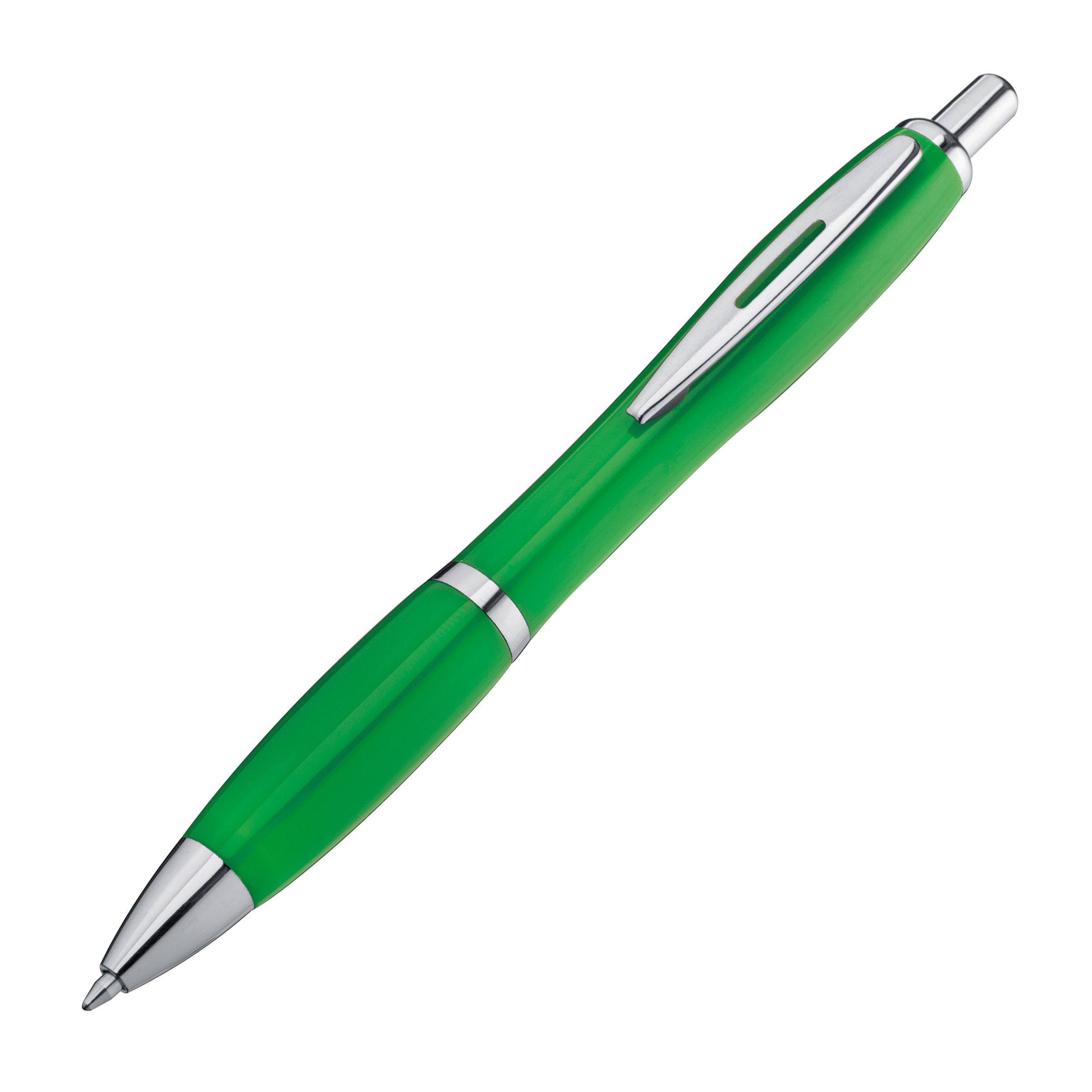 Kunststoffkugelschreiber vollfarbig 
