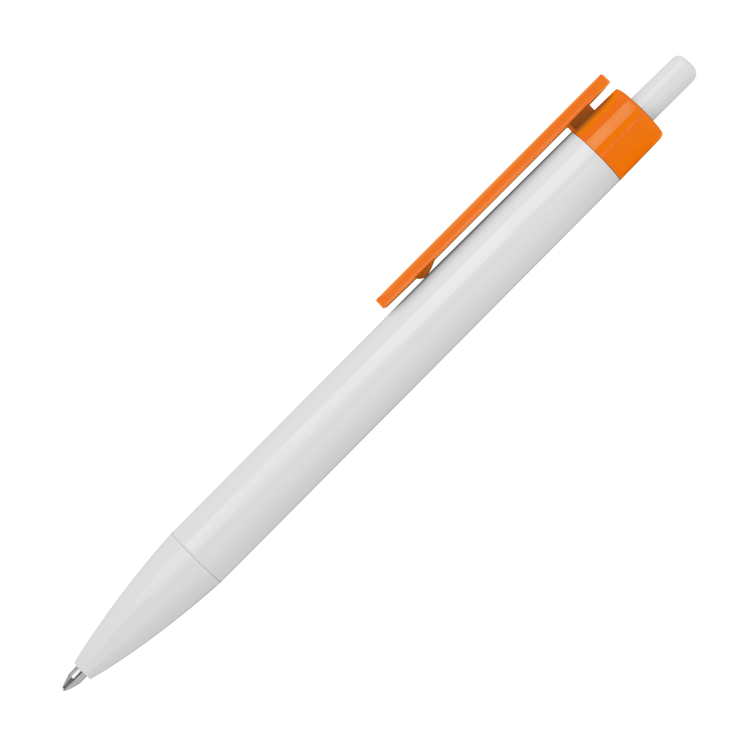 Kugelschreiber mit farbigem Clip