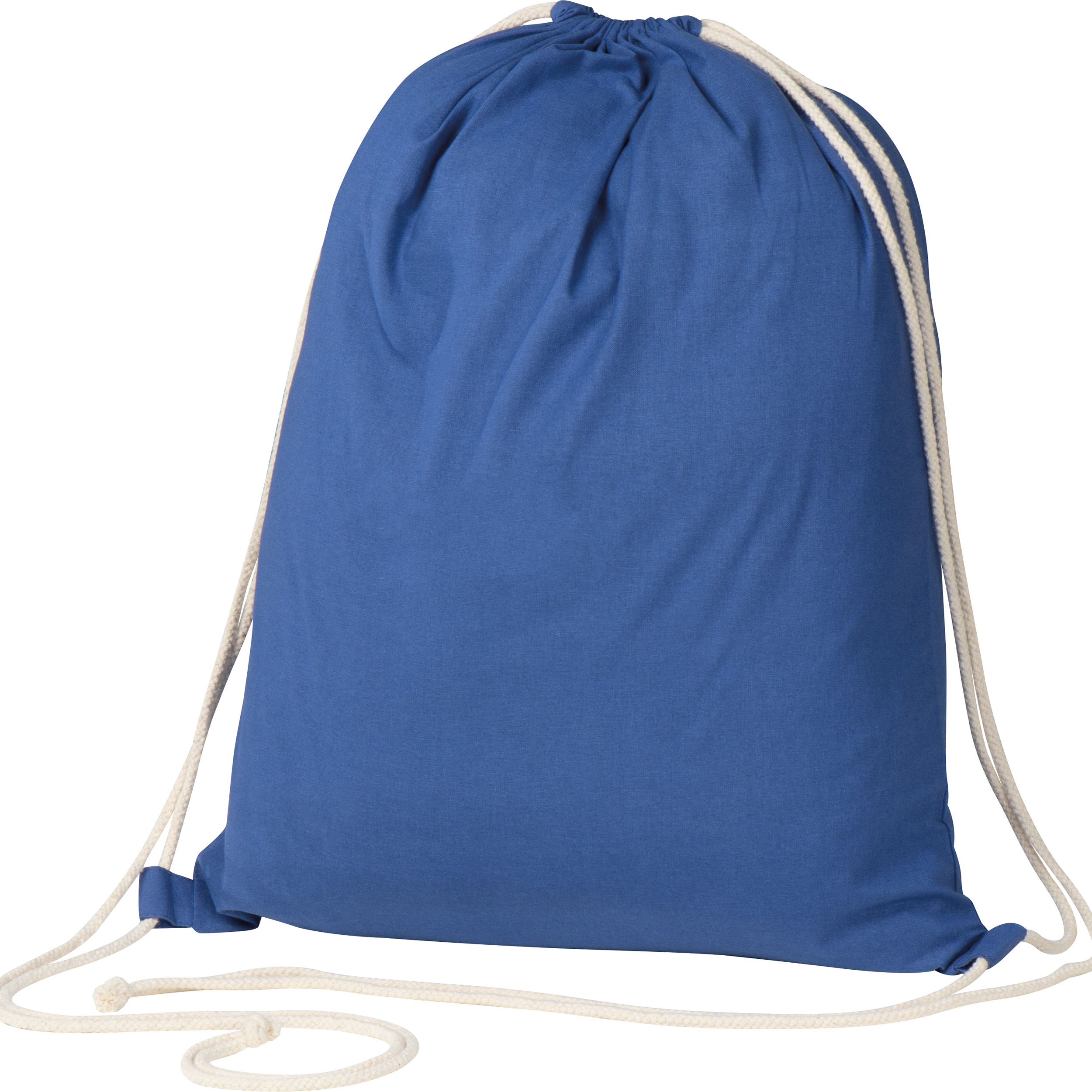ECO Tex standard 100 certified Gymbag from environmentally friendly cotton (140g/m)