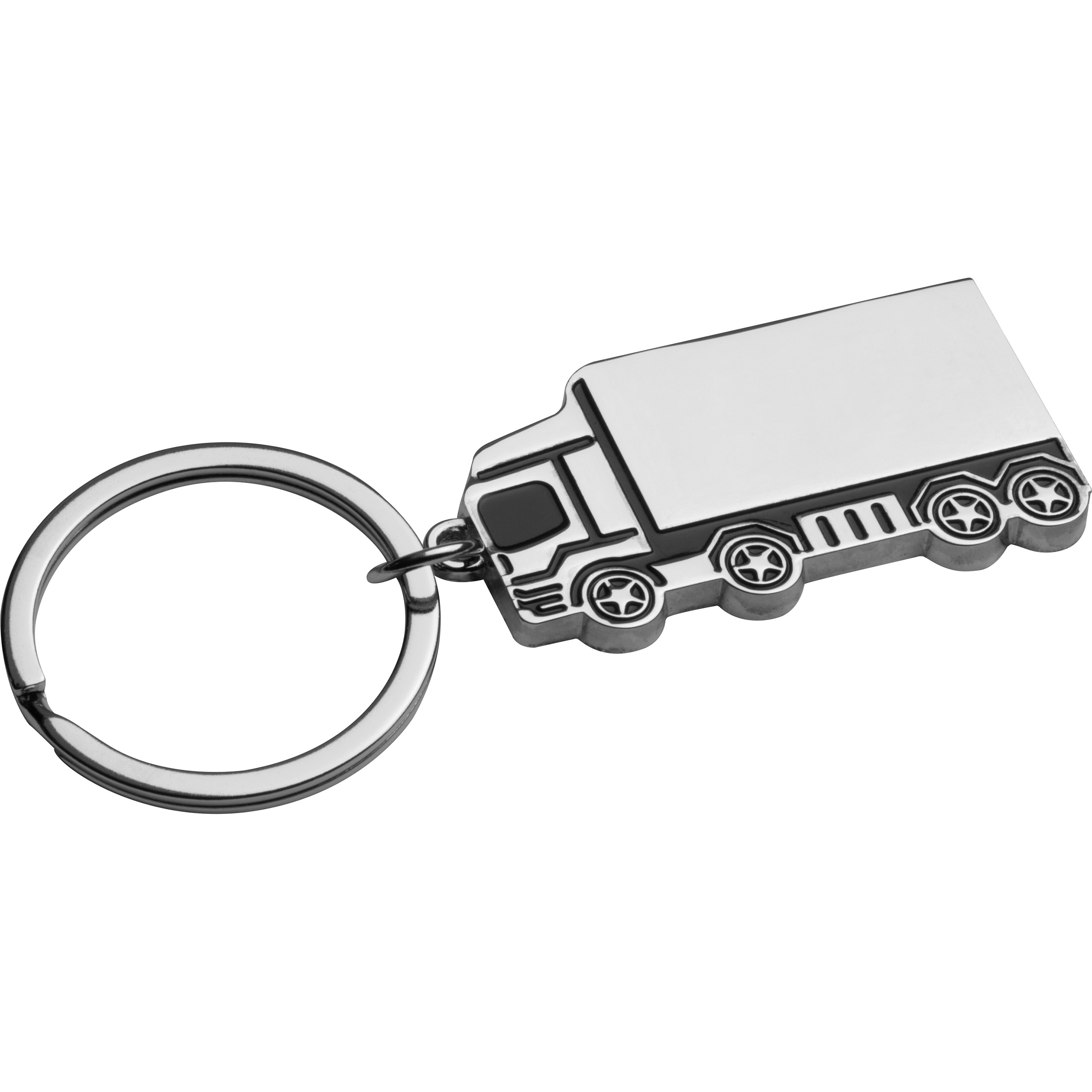 Porte-clés métalen forme de "Camion"