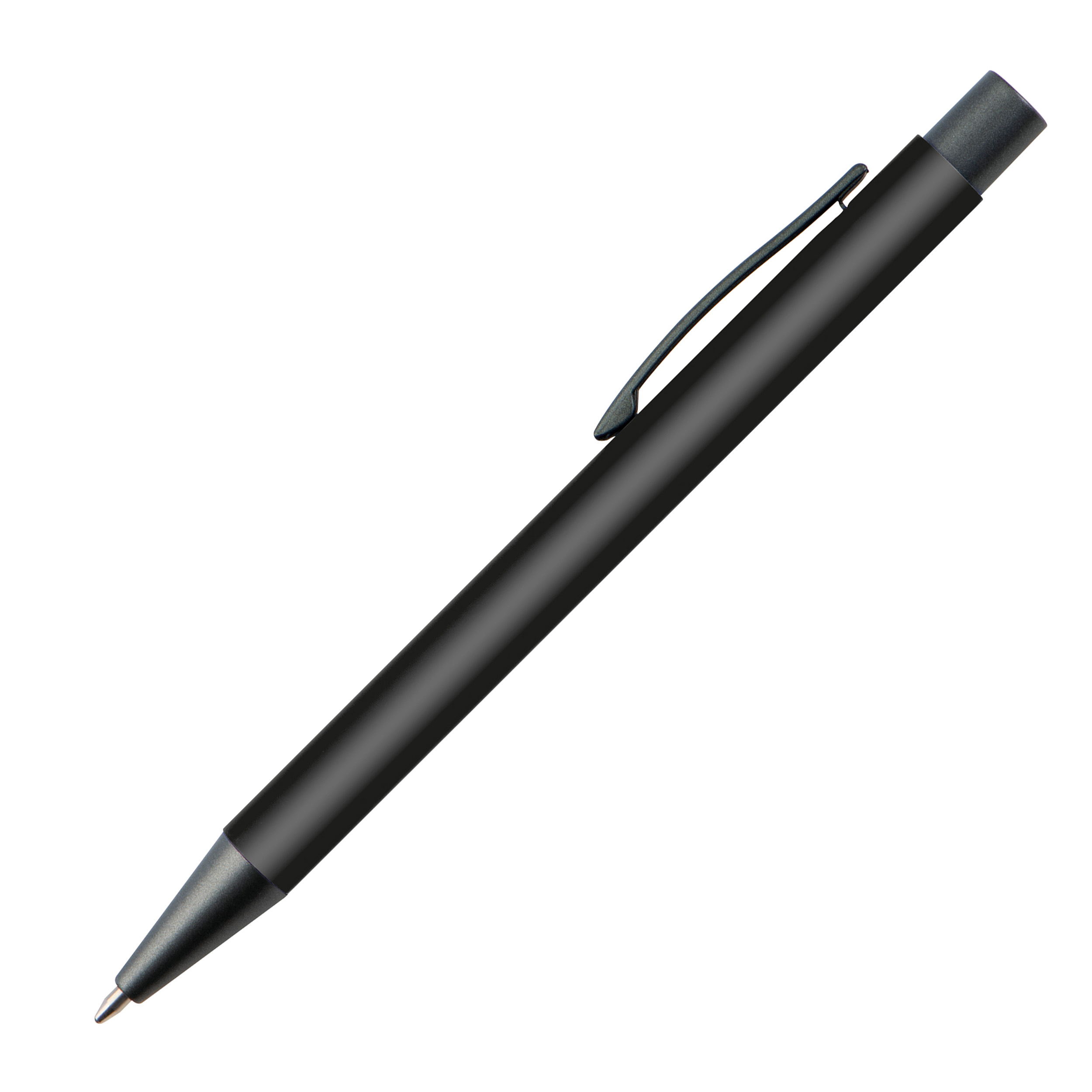 Matter Kugelschreiber mit Metallclip  