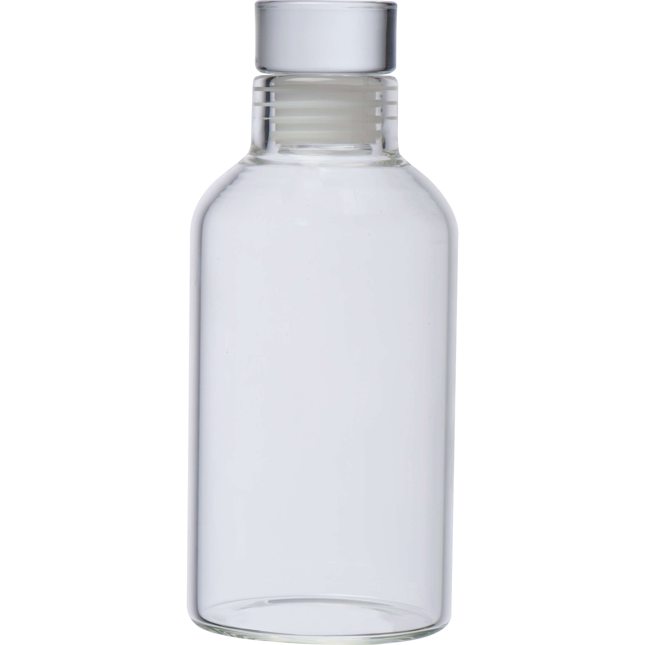 Glass drinking bottle, 300 ml