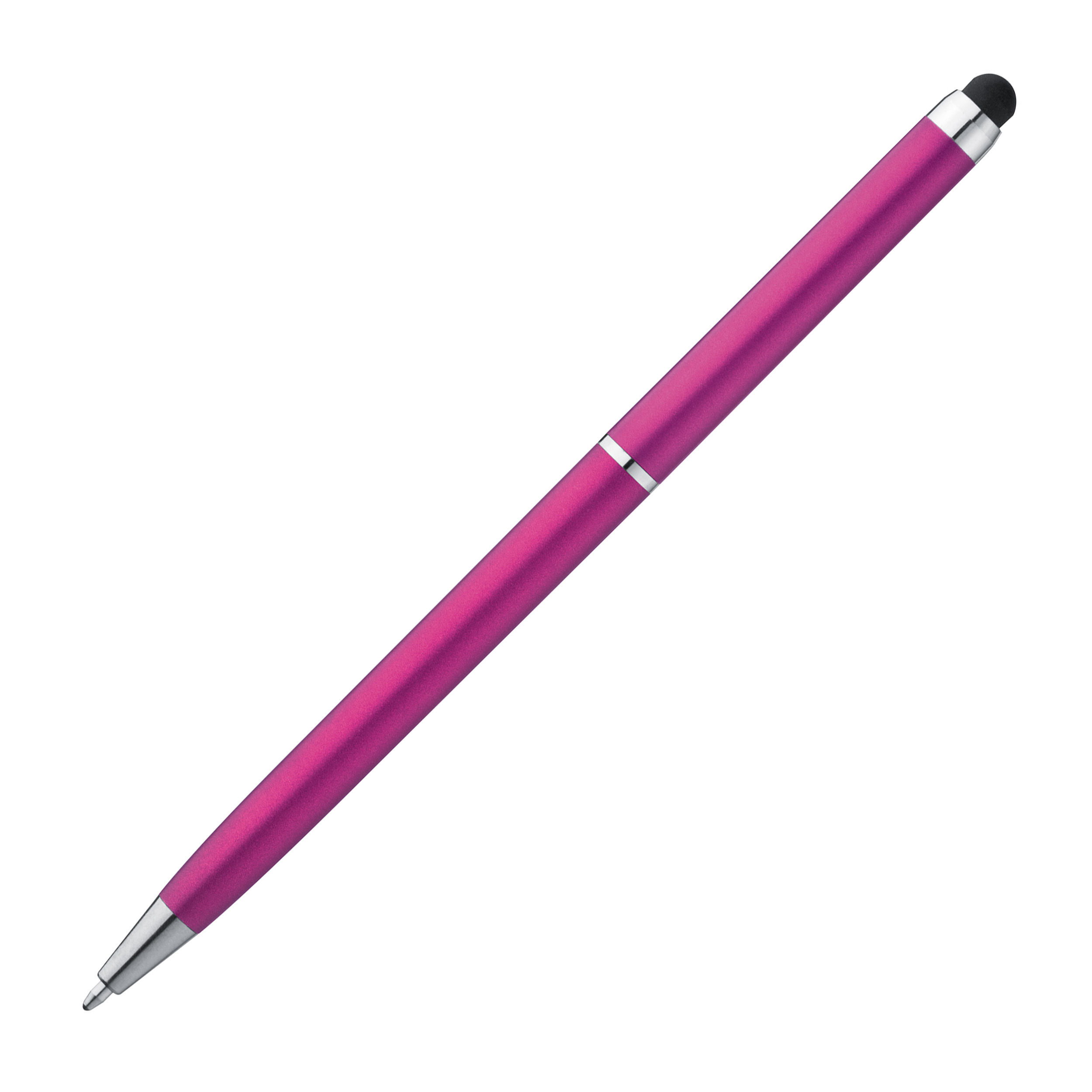 Plastic ball pen with touch function