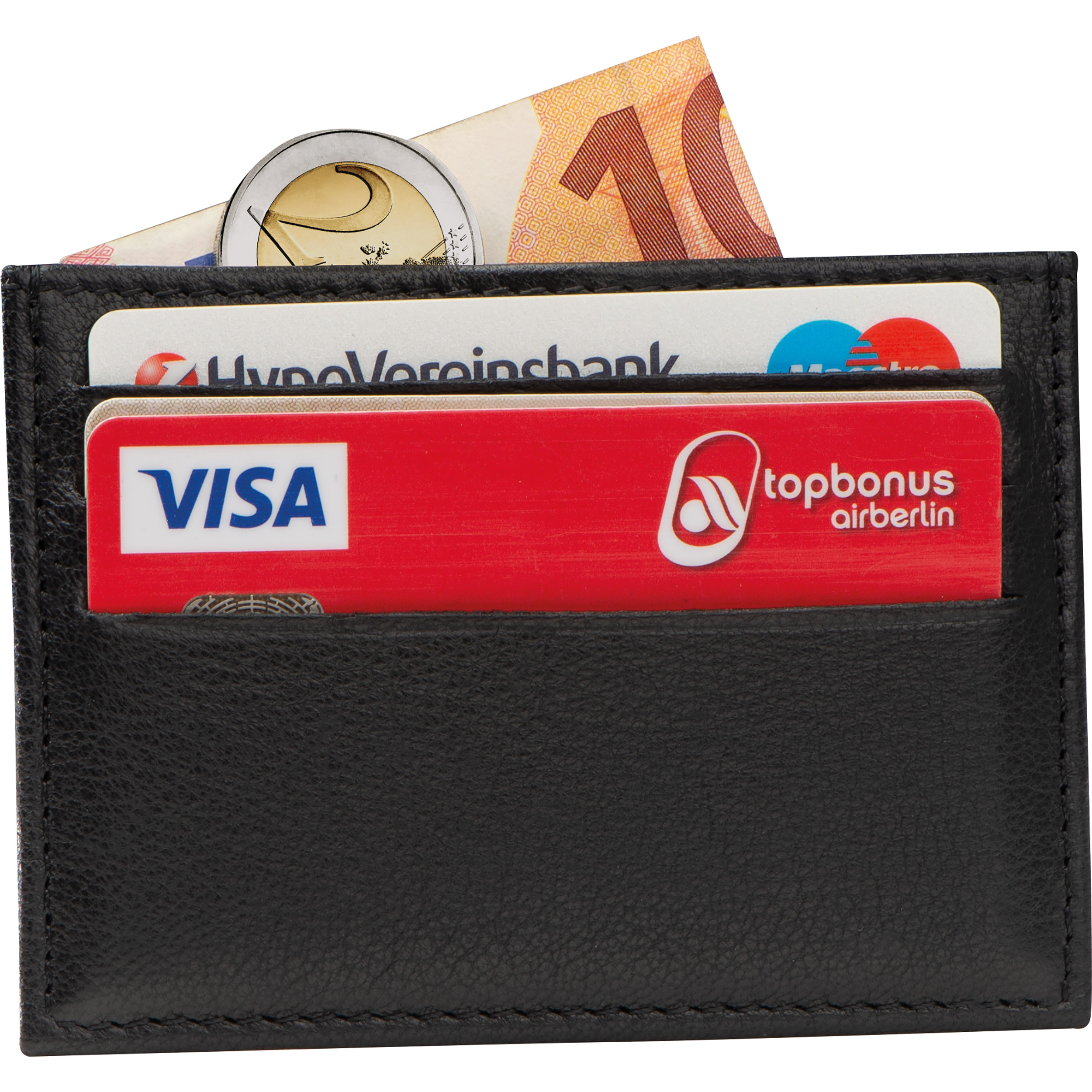 RFID Kreditkartenetui aus Leder