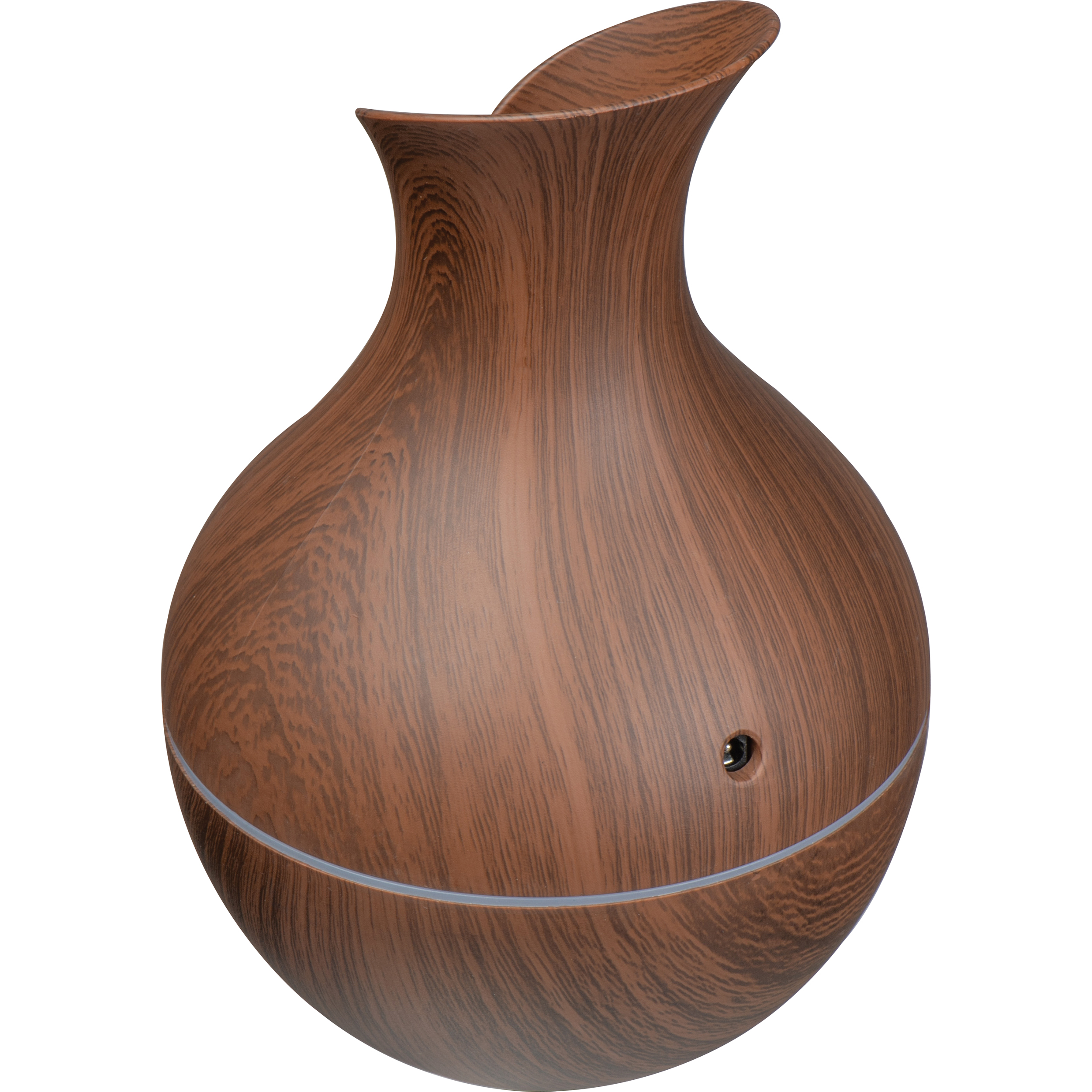 Humidifier with dark wood look