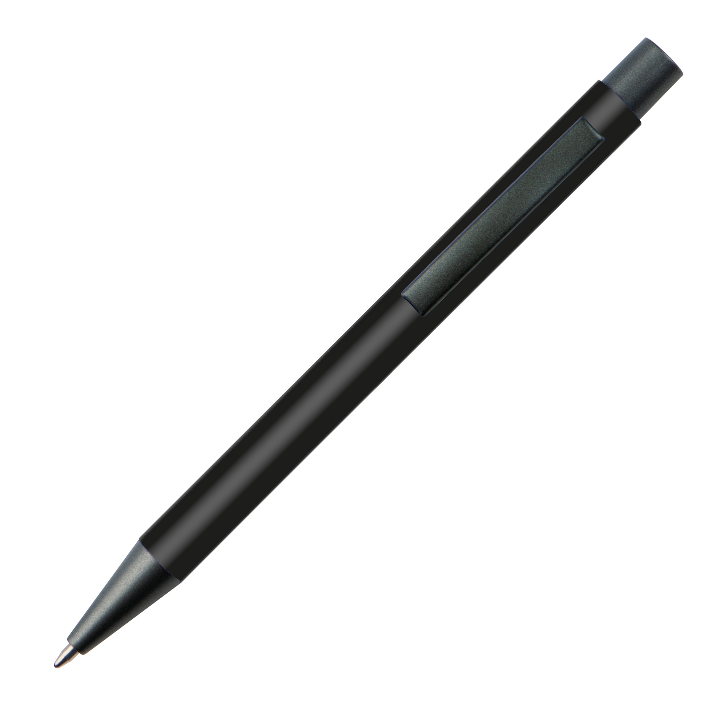 Matter Kugelschreiber mit Metallclip