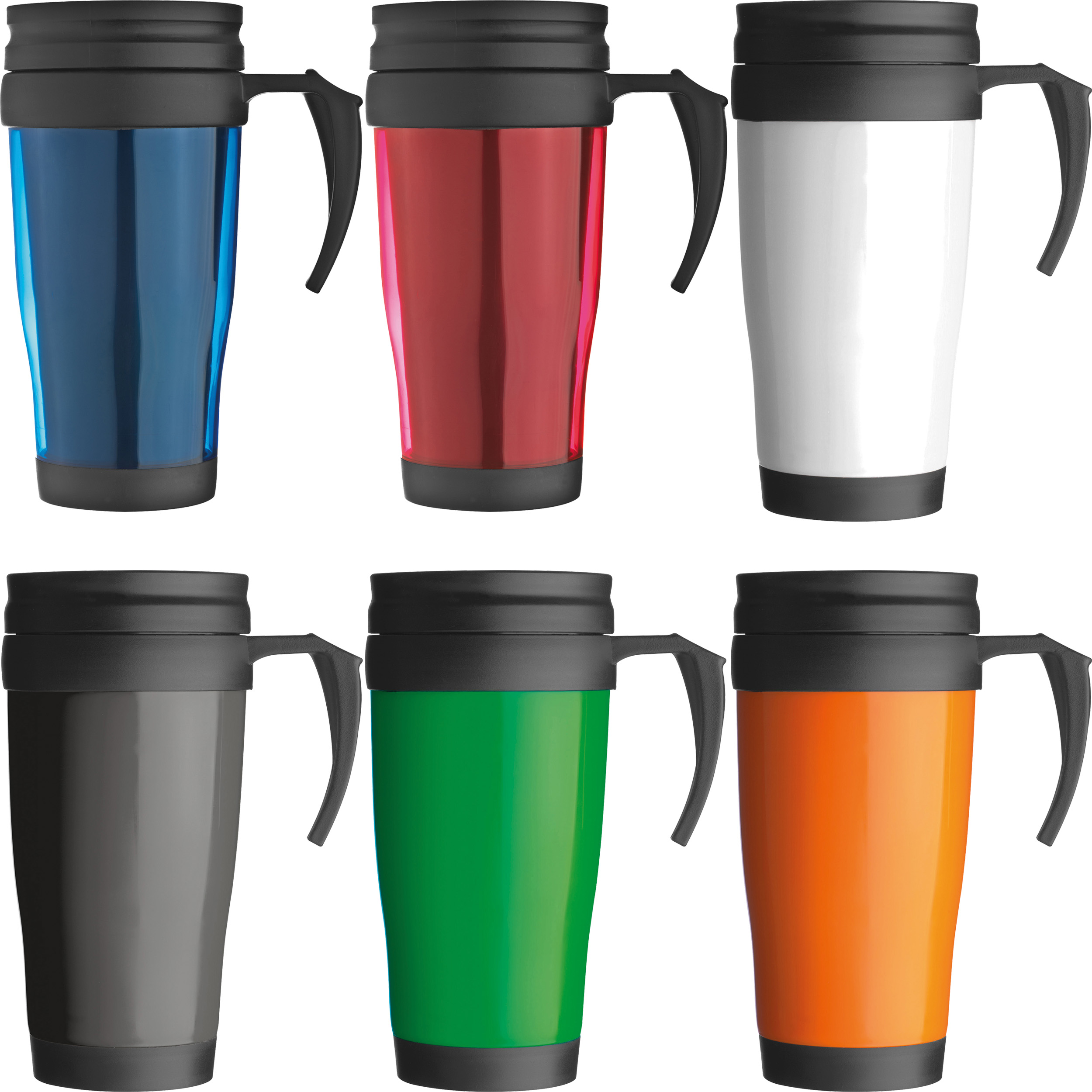 Plastic thermal travel mug – 0.4 l