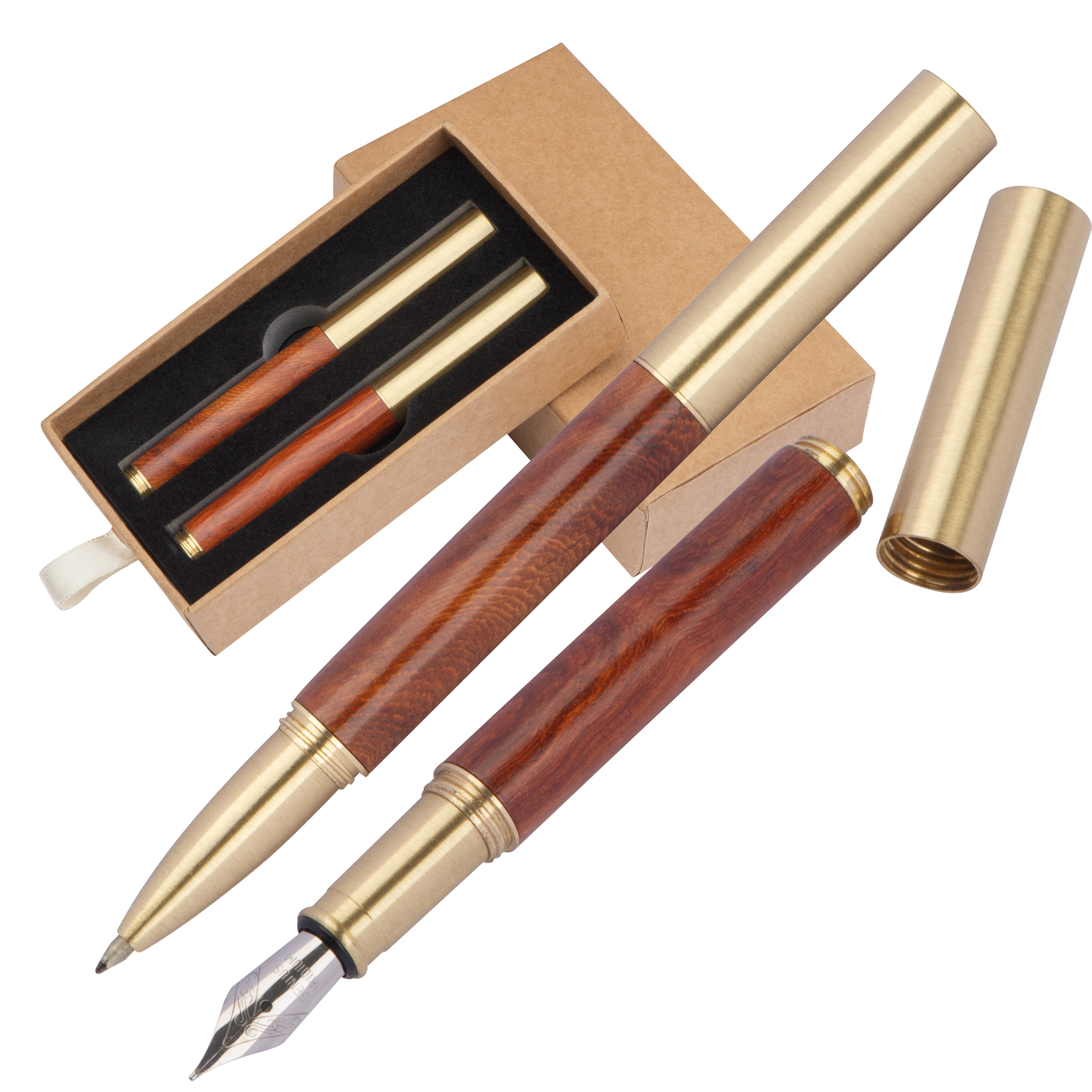 Mini set d'écriture - stylo plume et stylo roller