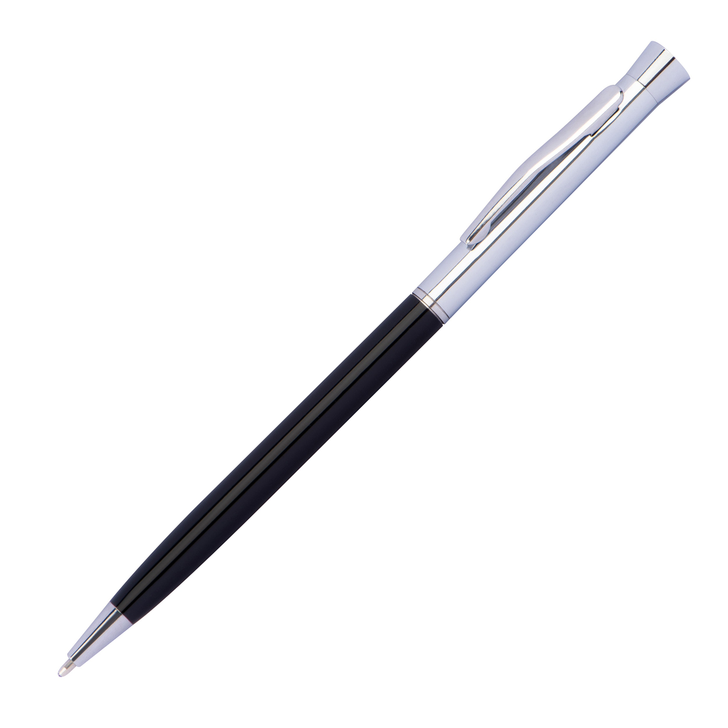 Bolígrafo delgado de metal