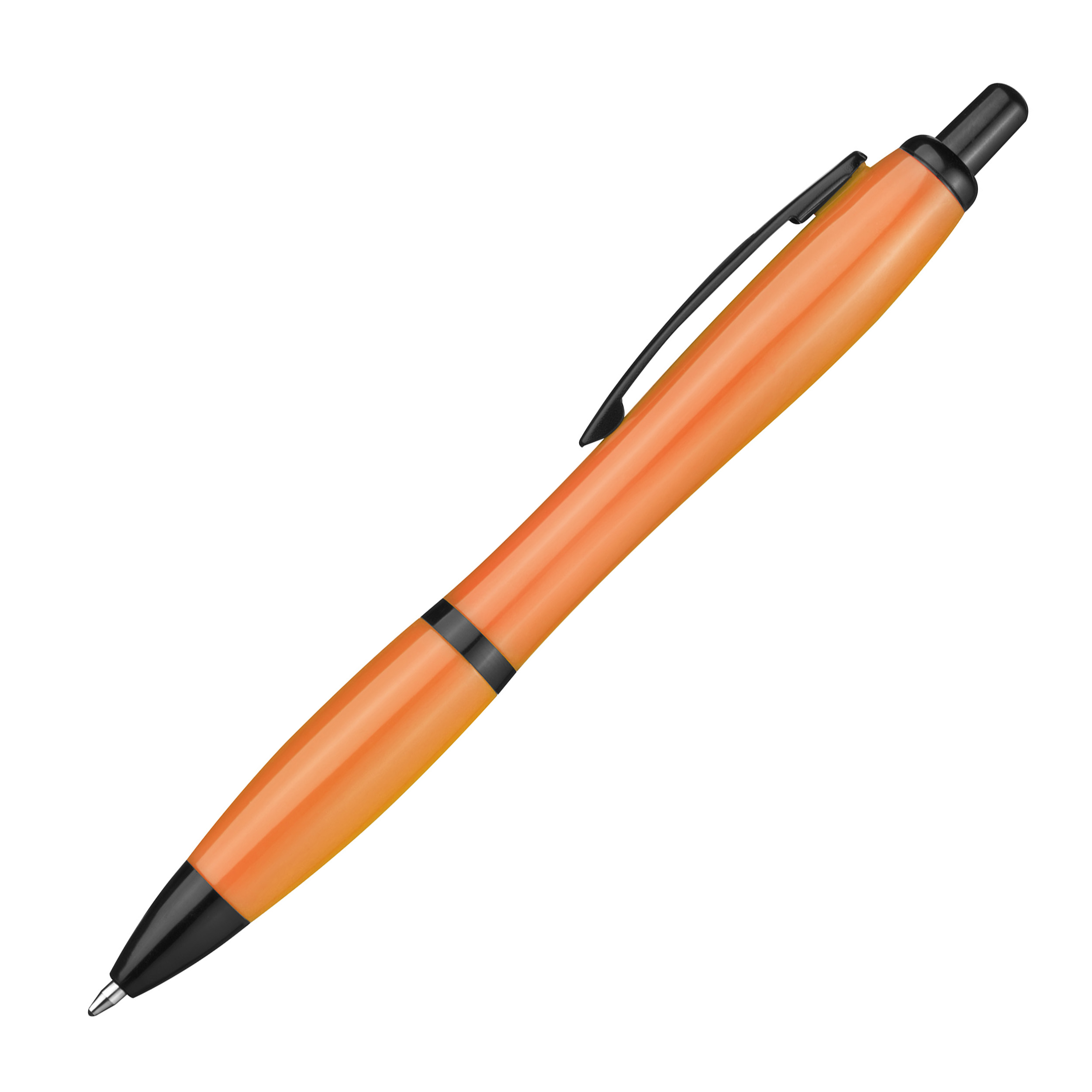 Kugelschreiber mit schwarzen Applikationen