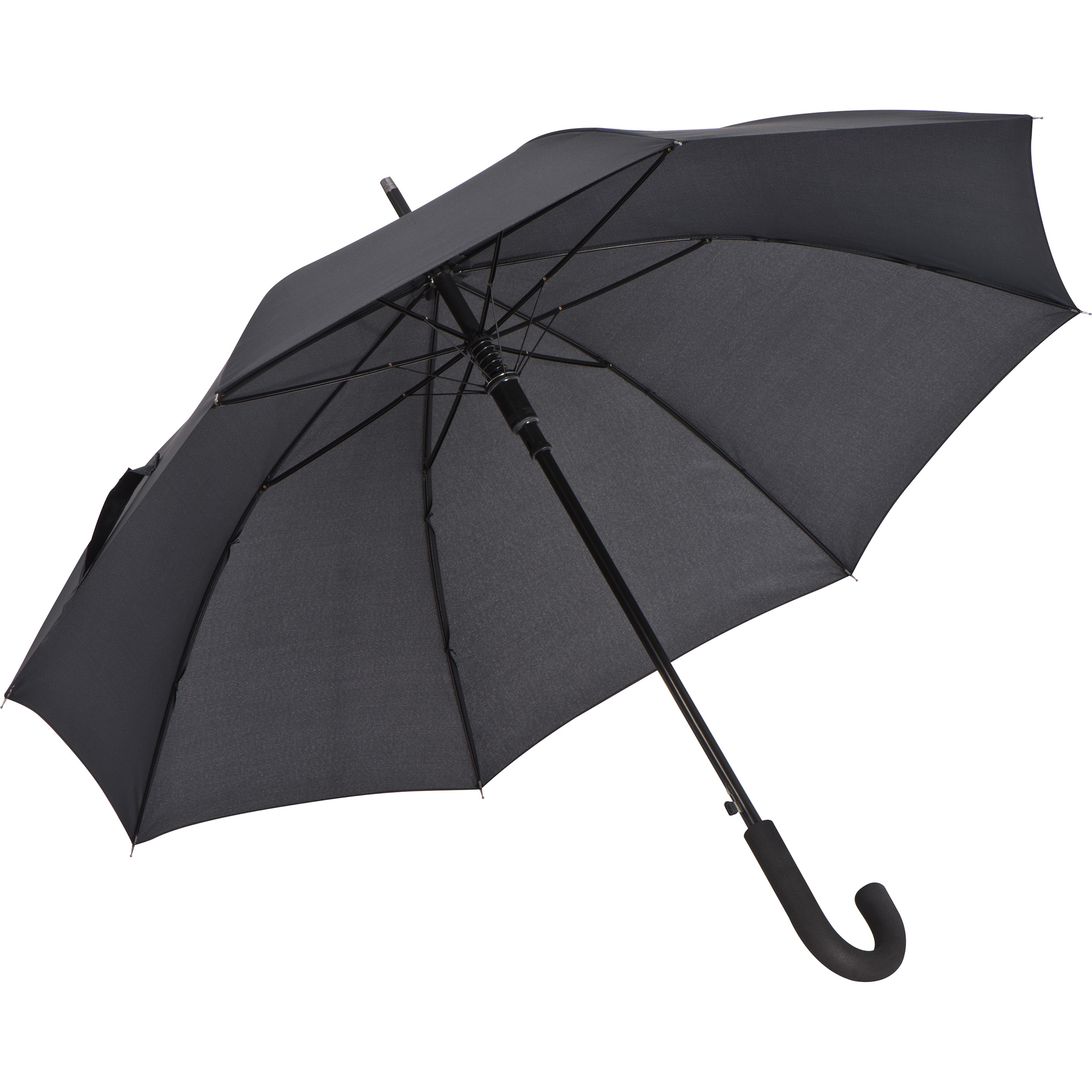Paraguas con bastón de aluminio
