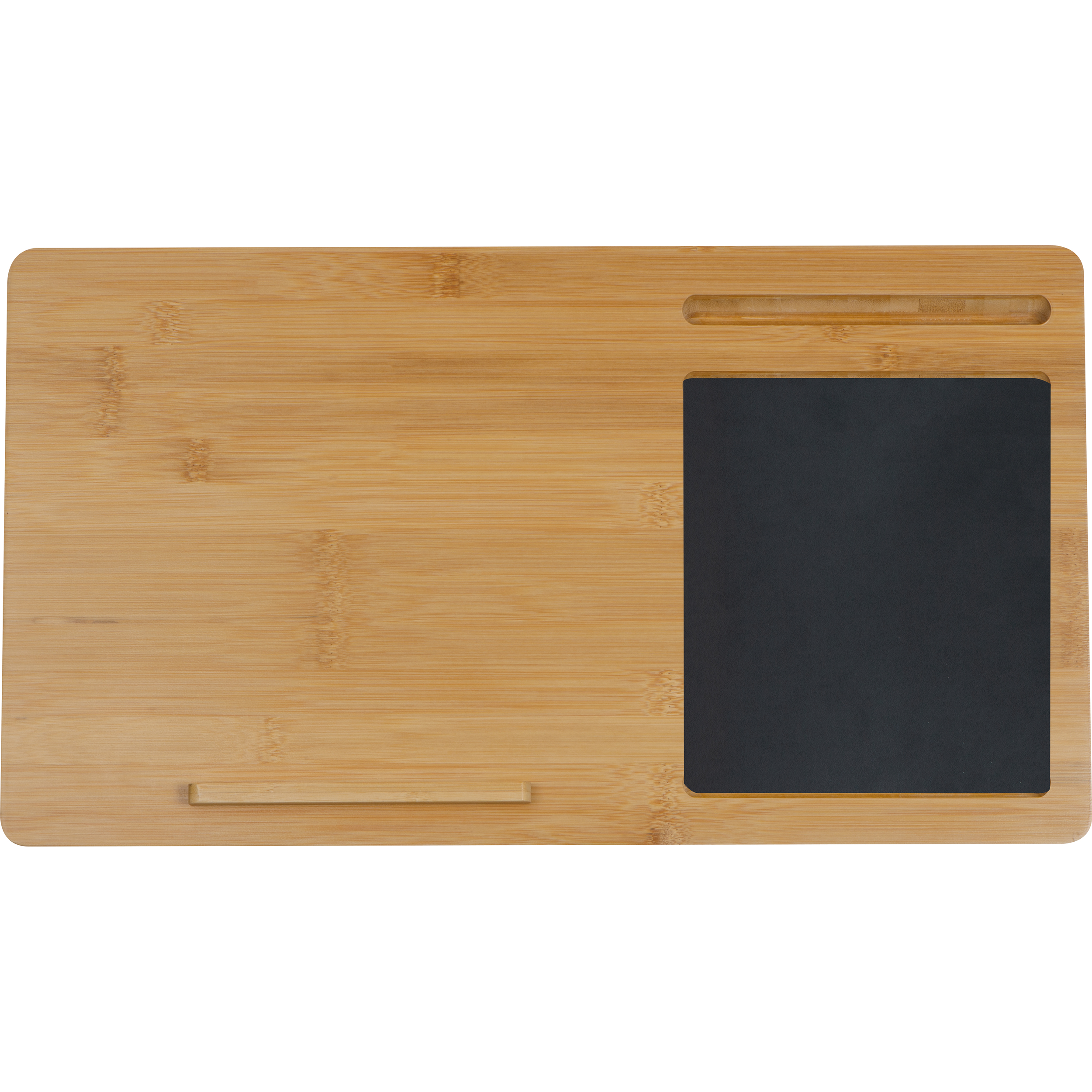 Laptop tray with mousepad and mobile phone holder