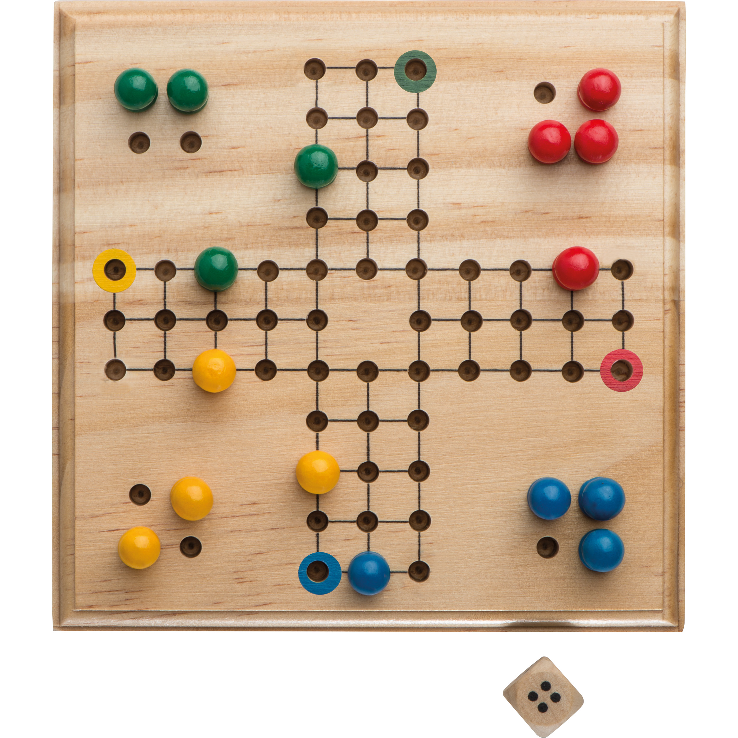 Classic game made of wood