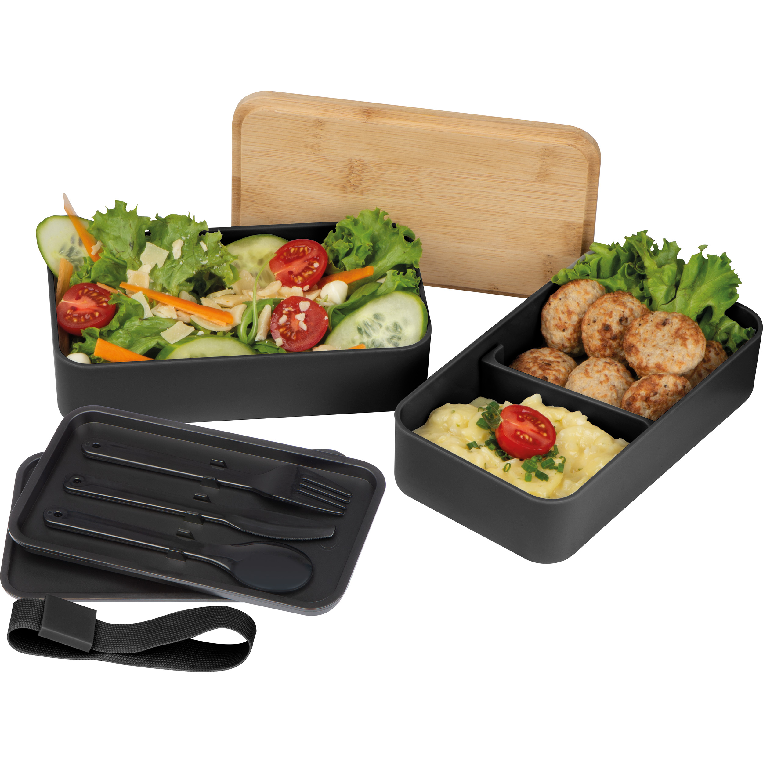 Lunchbox with two compartments