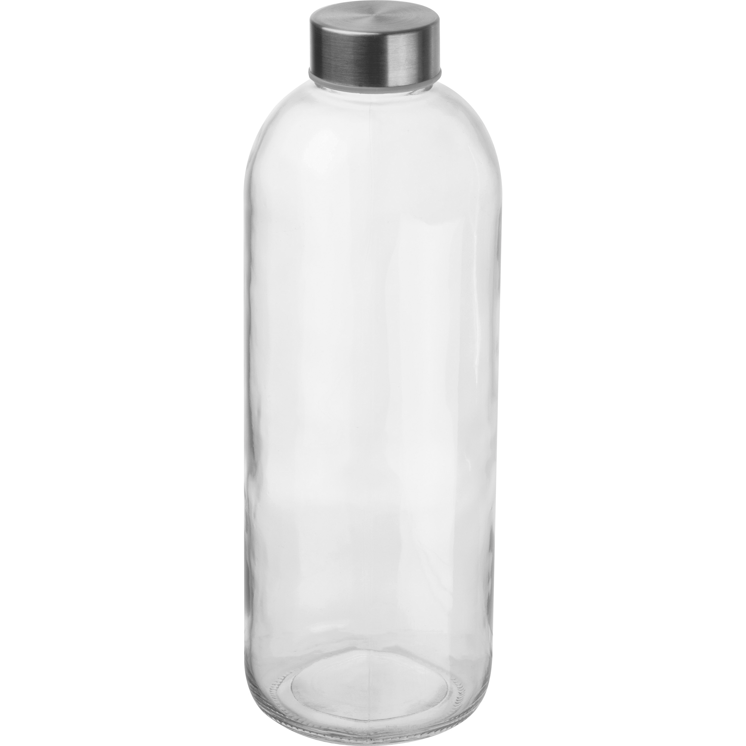 Botella de vidrio de 1 litro con funda de neopreno