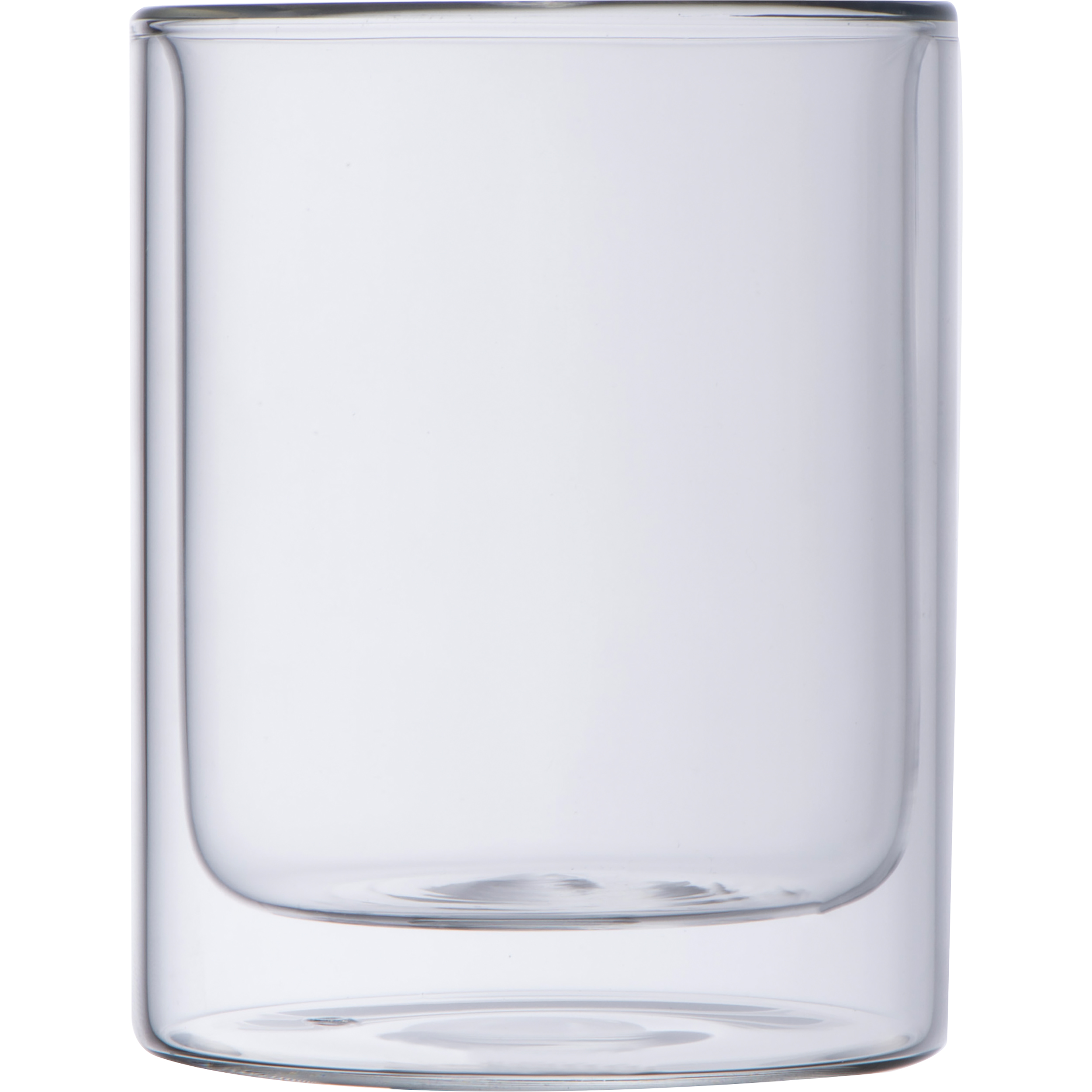Double-walled glass cup 330ml