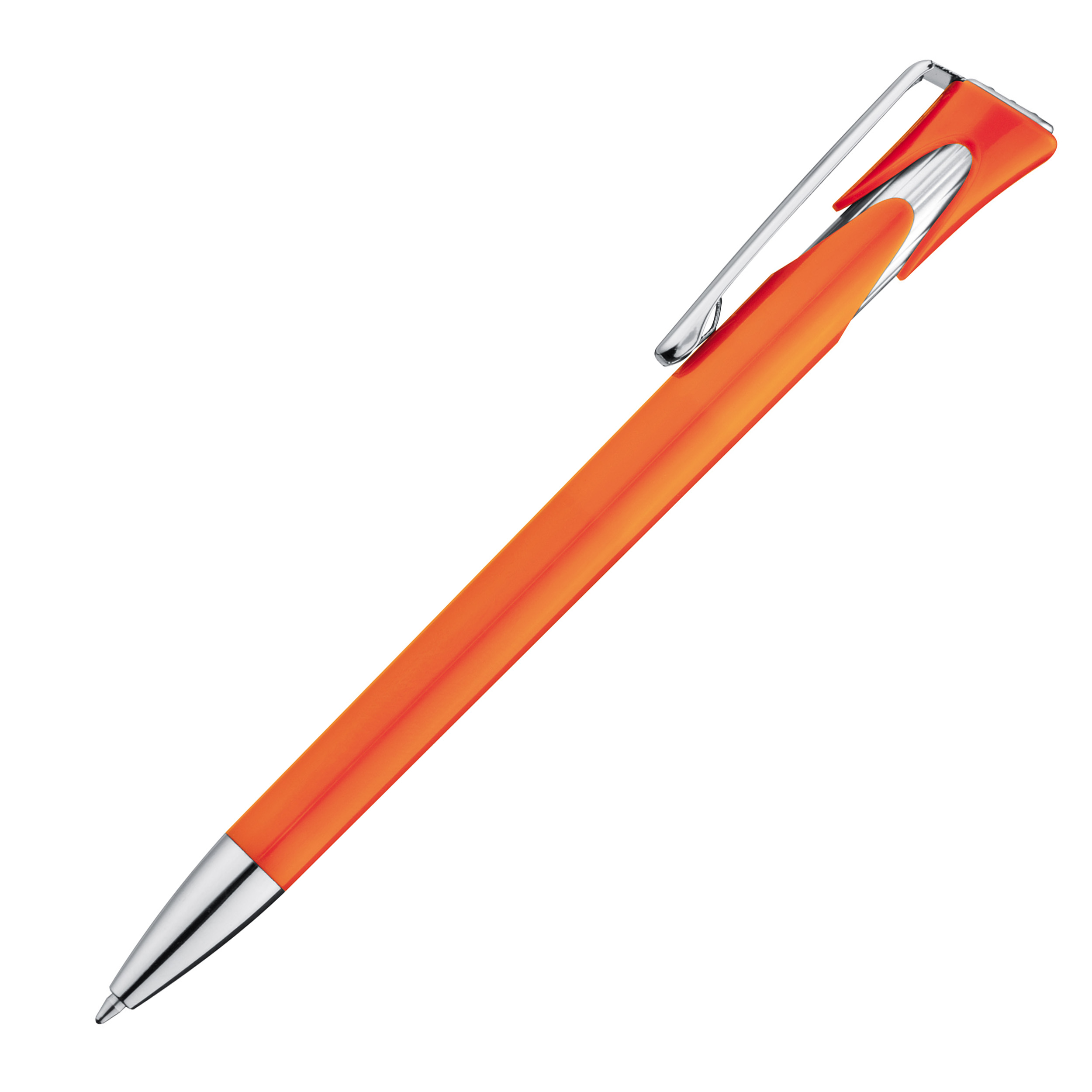 Kugelschreiber aus Kunststoff mit großem Clip