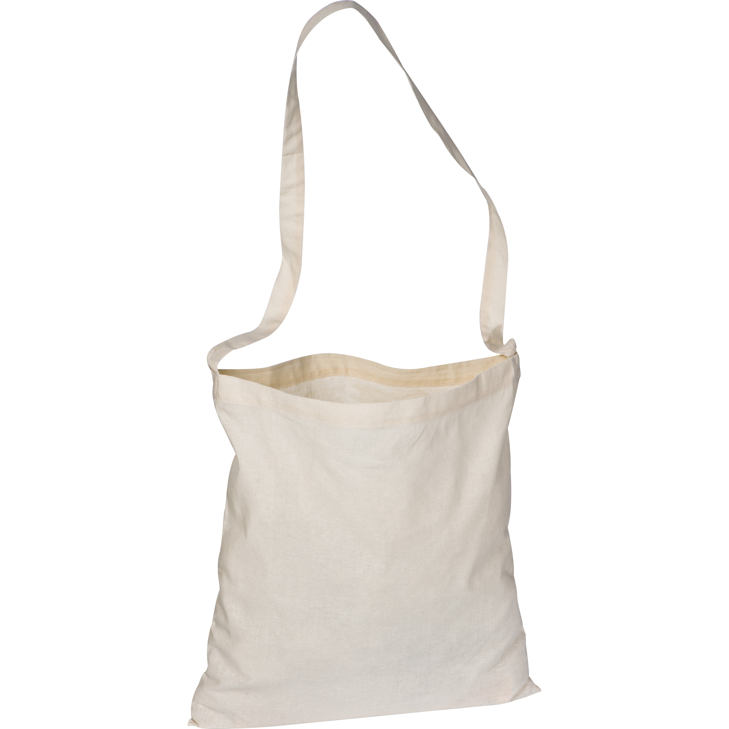 Cotton bag with long handle