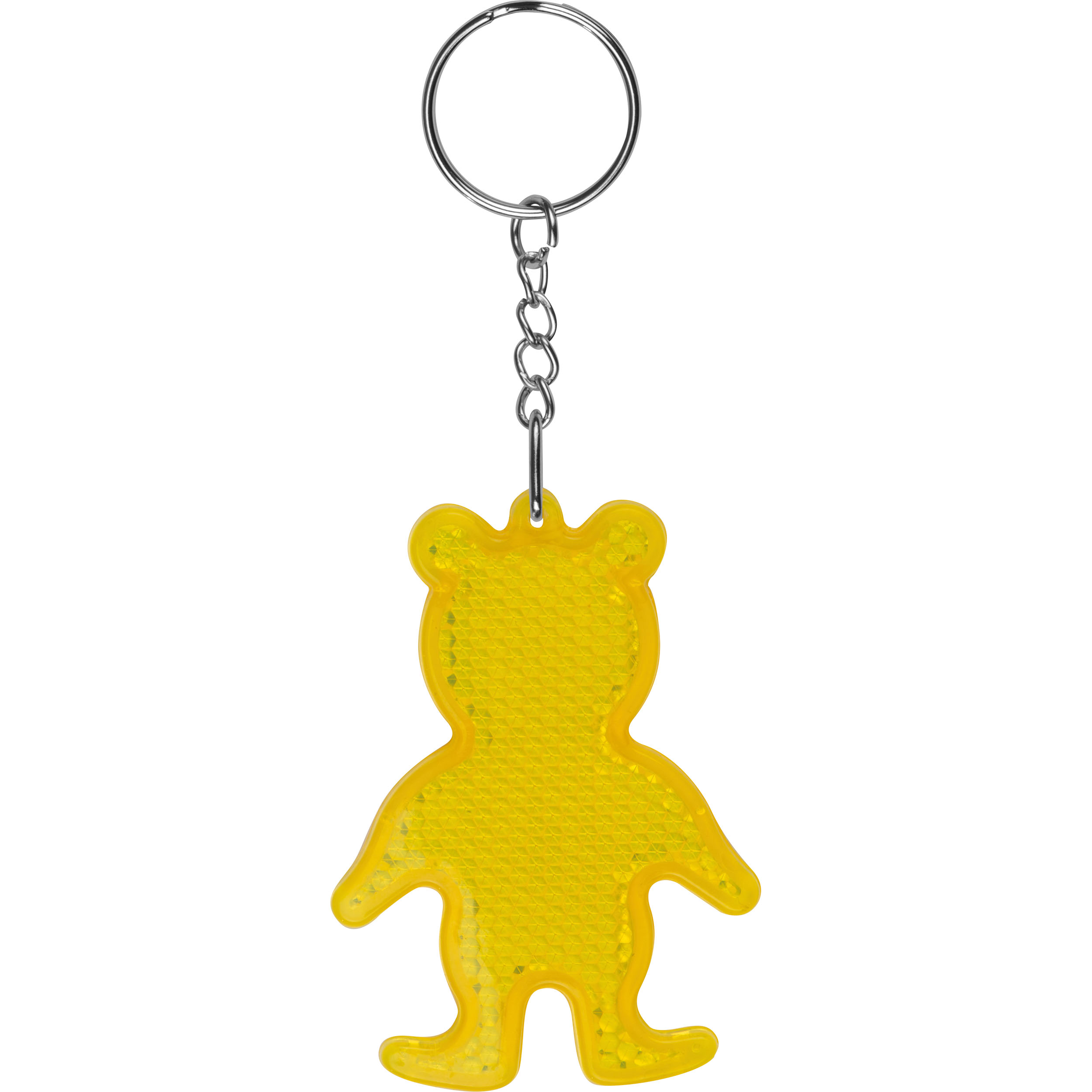 Porte-clés réfléchissant en forme d'ours