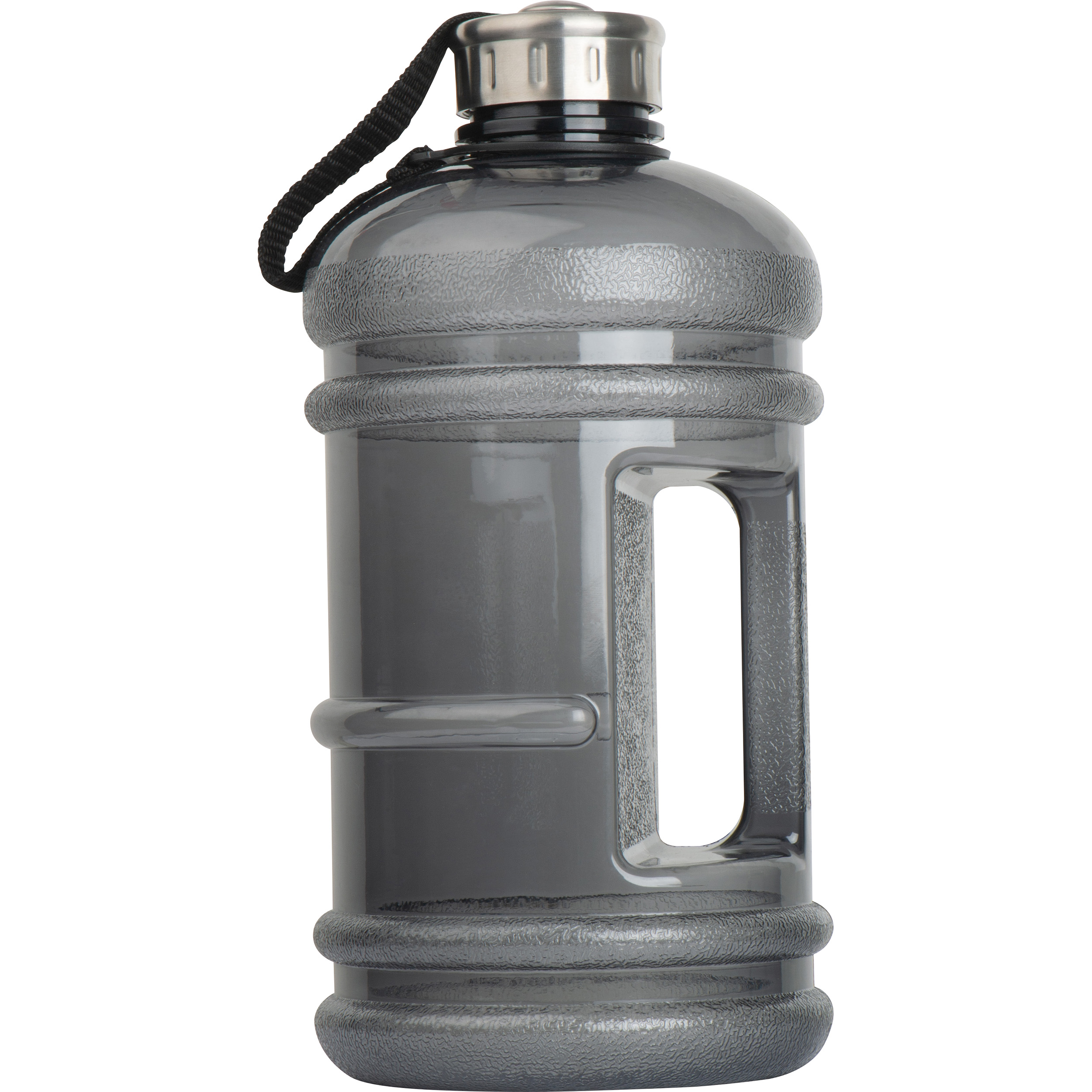 Fitness Trinkflasche aus Kunststoff in Hantelform, 2.200 ml