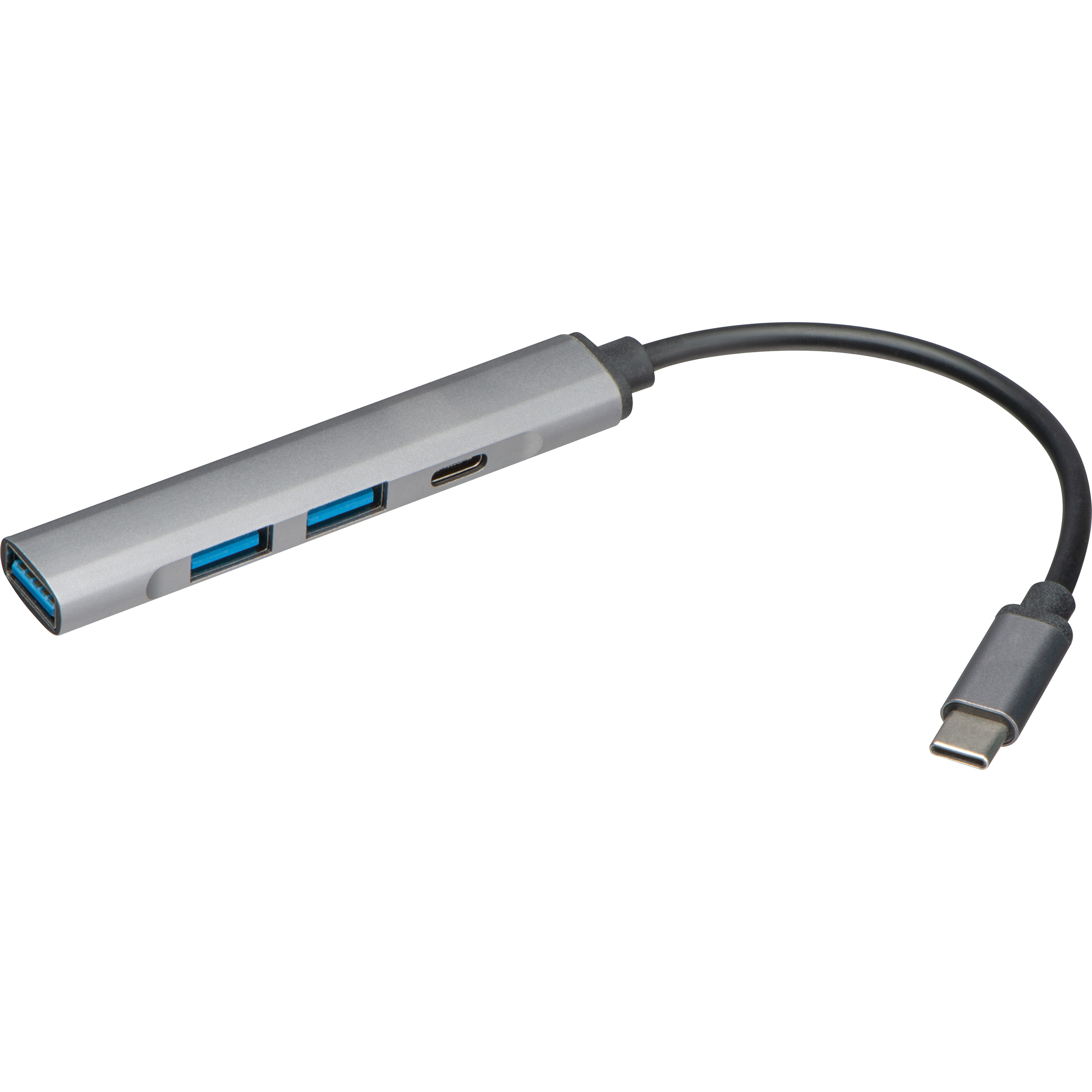 USB Hub aus recyceltem Aluminium
