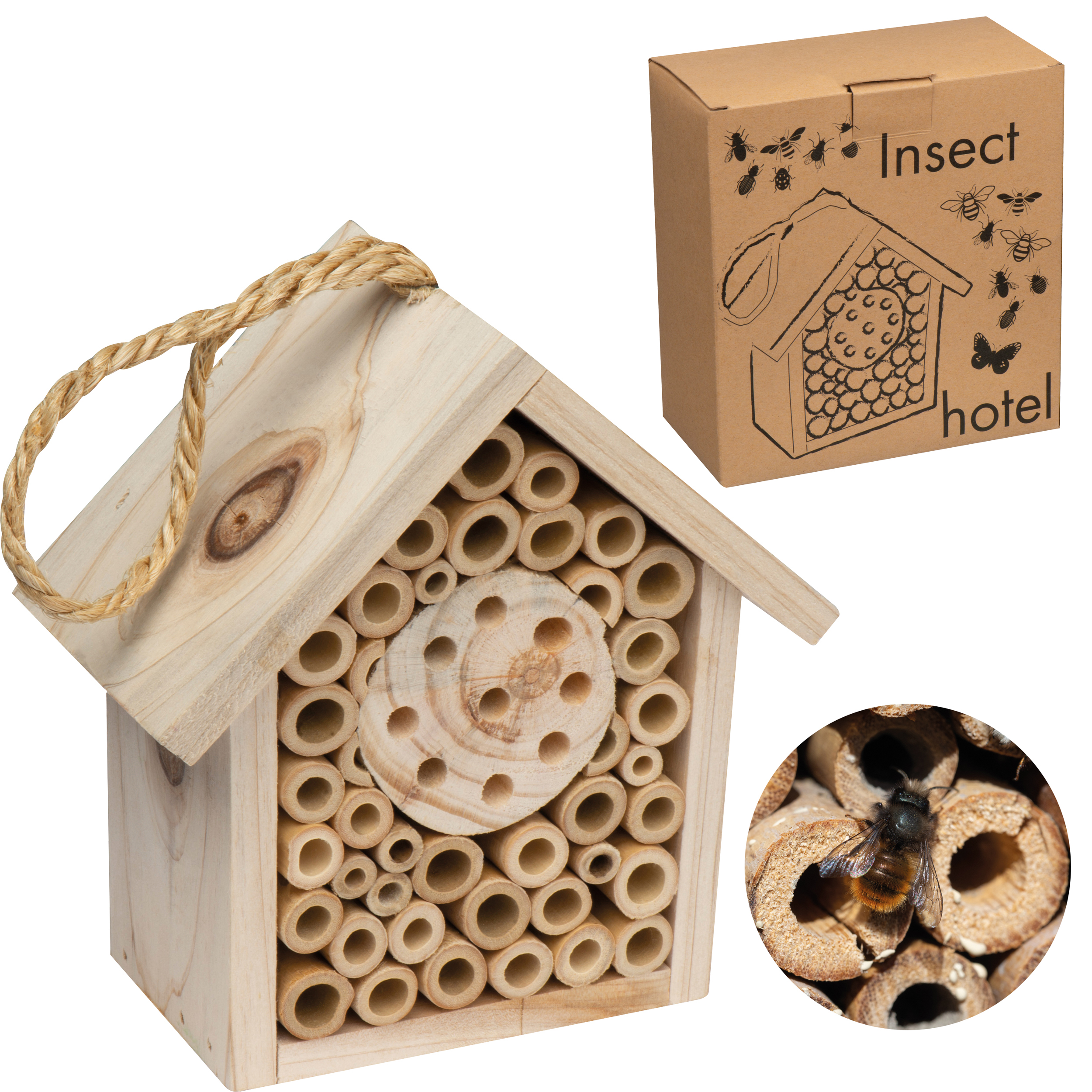 Wooden Insect Hotel 