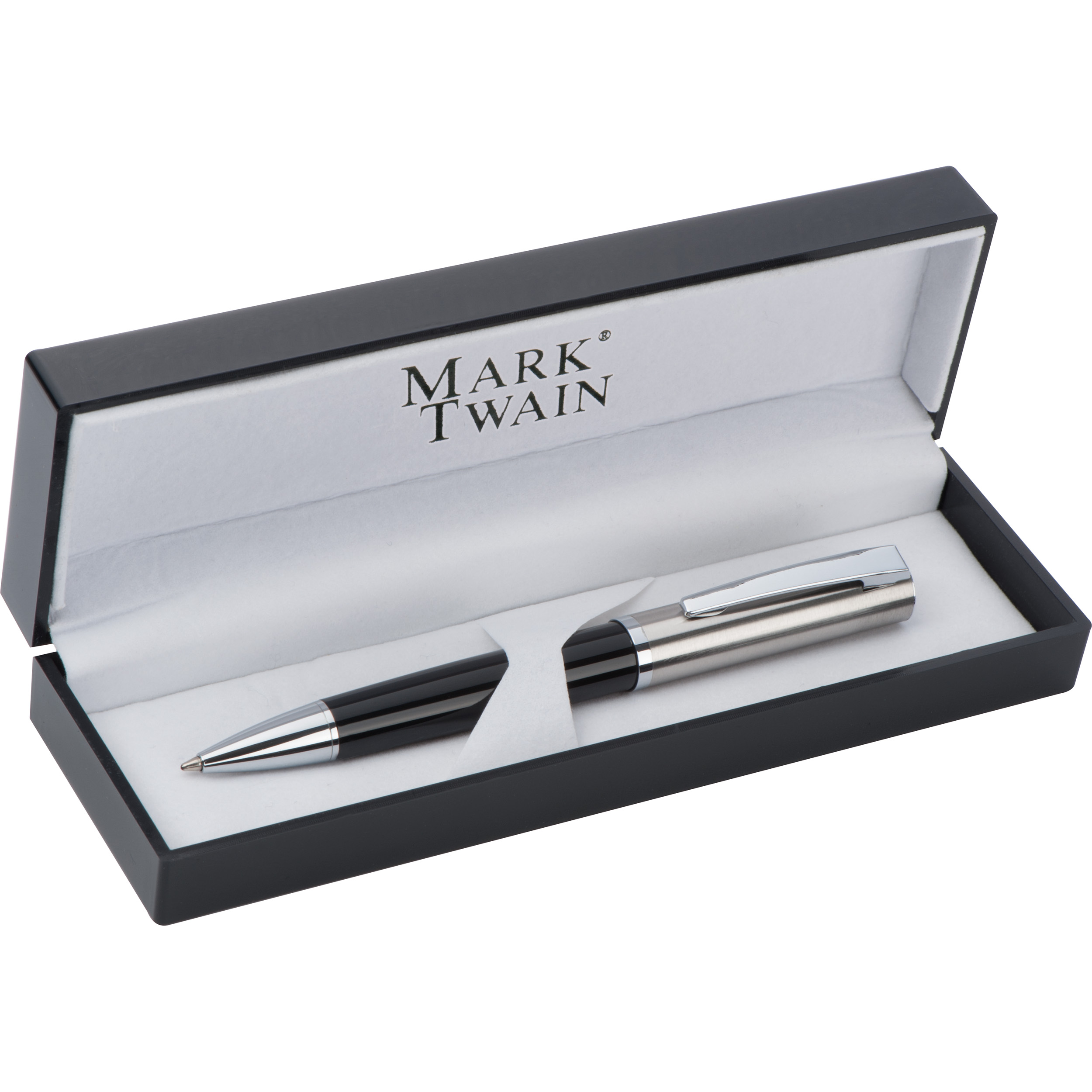 Penna in metallo di alta qualità Mark Twain
