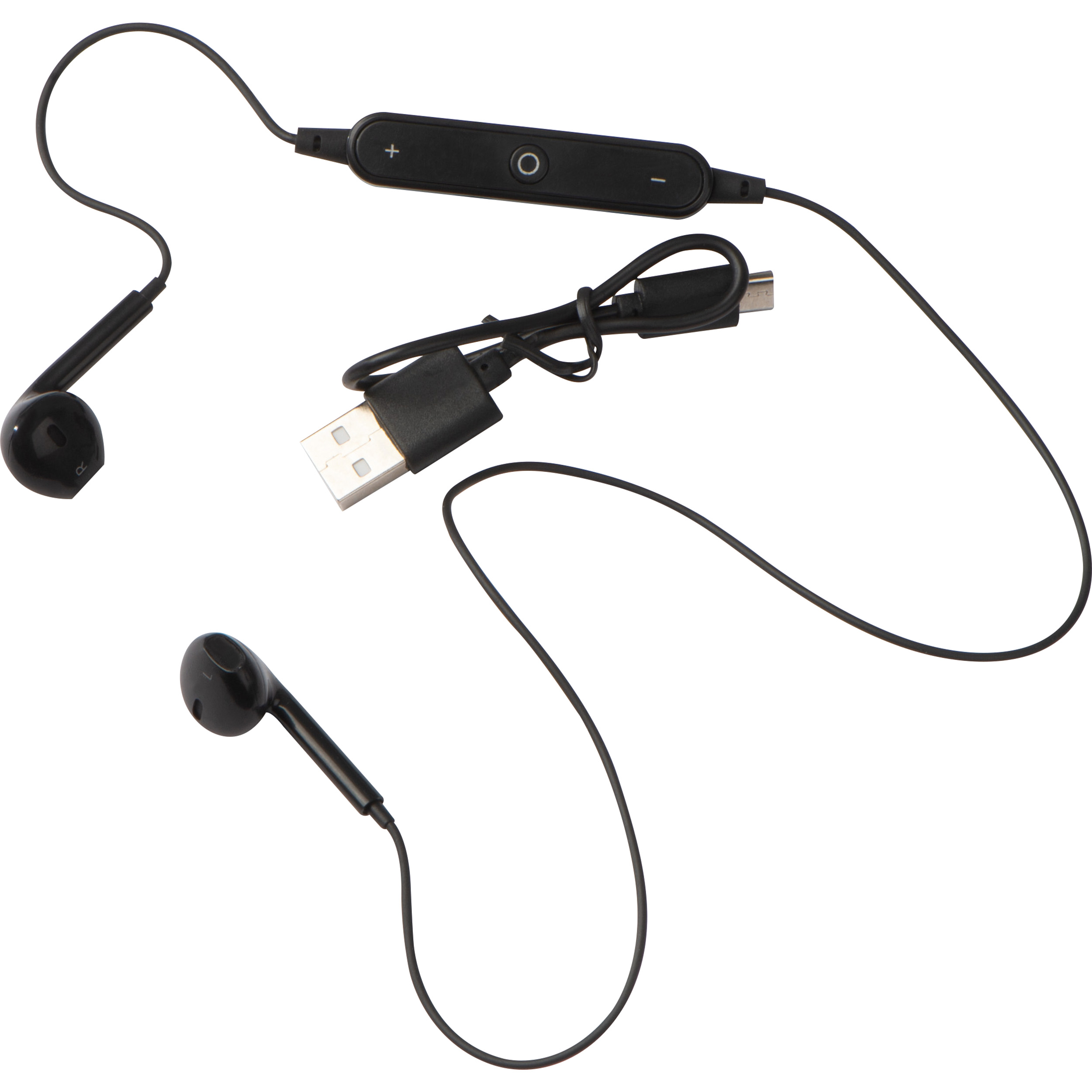 Bluetooth headset in transparent case