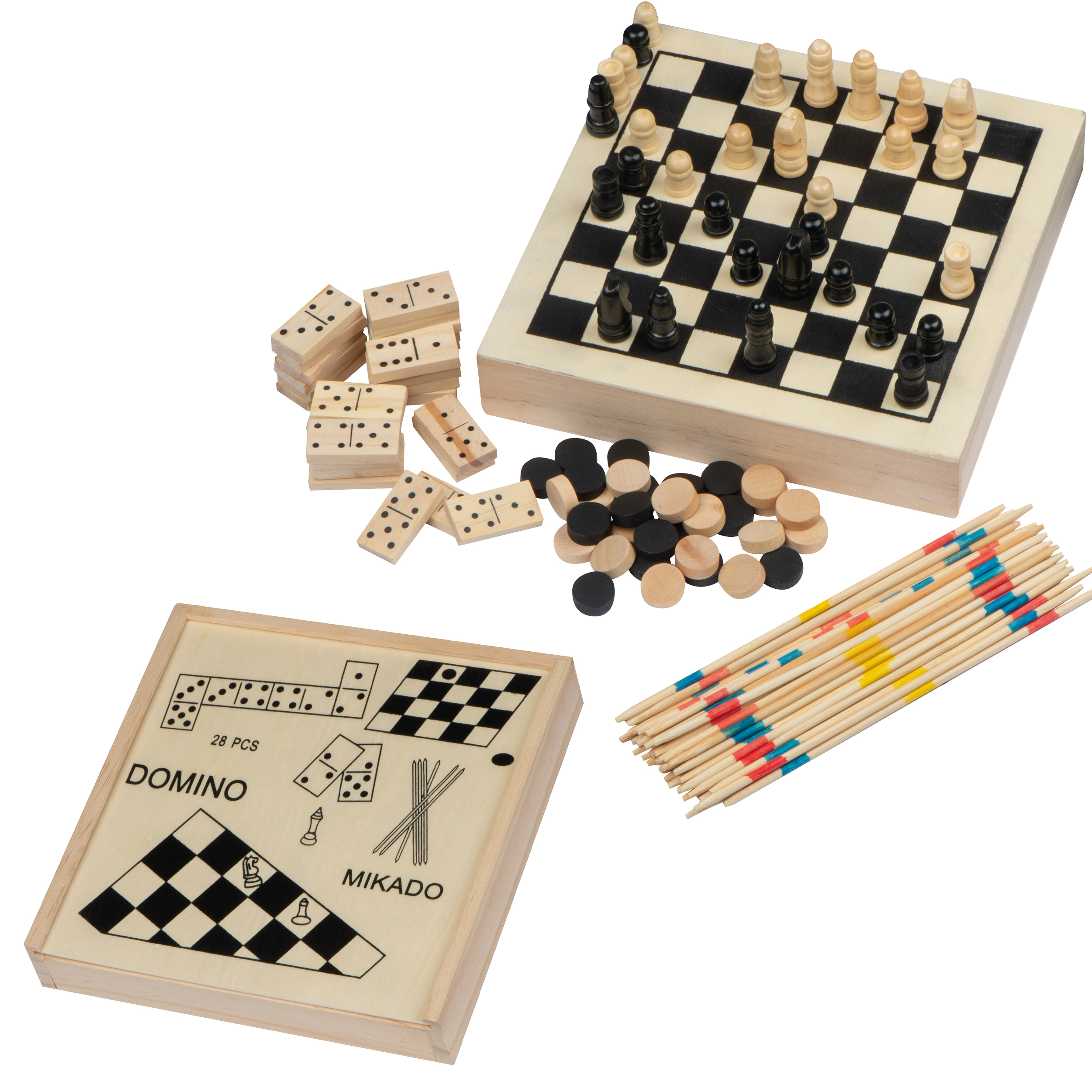 Wooden game set