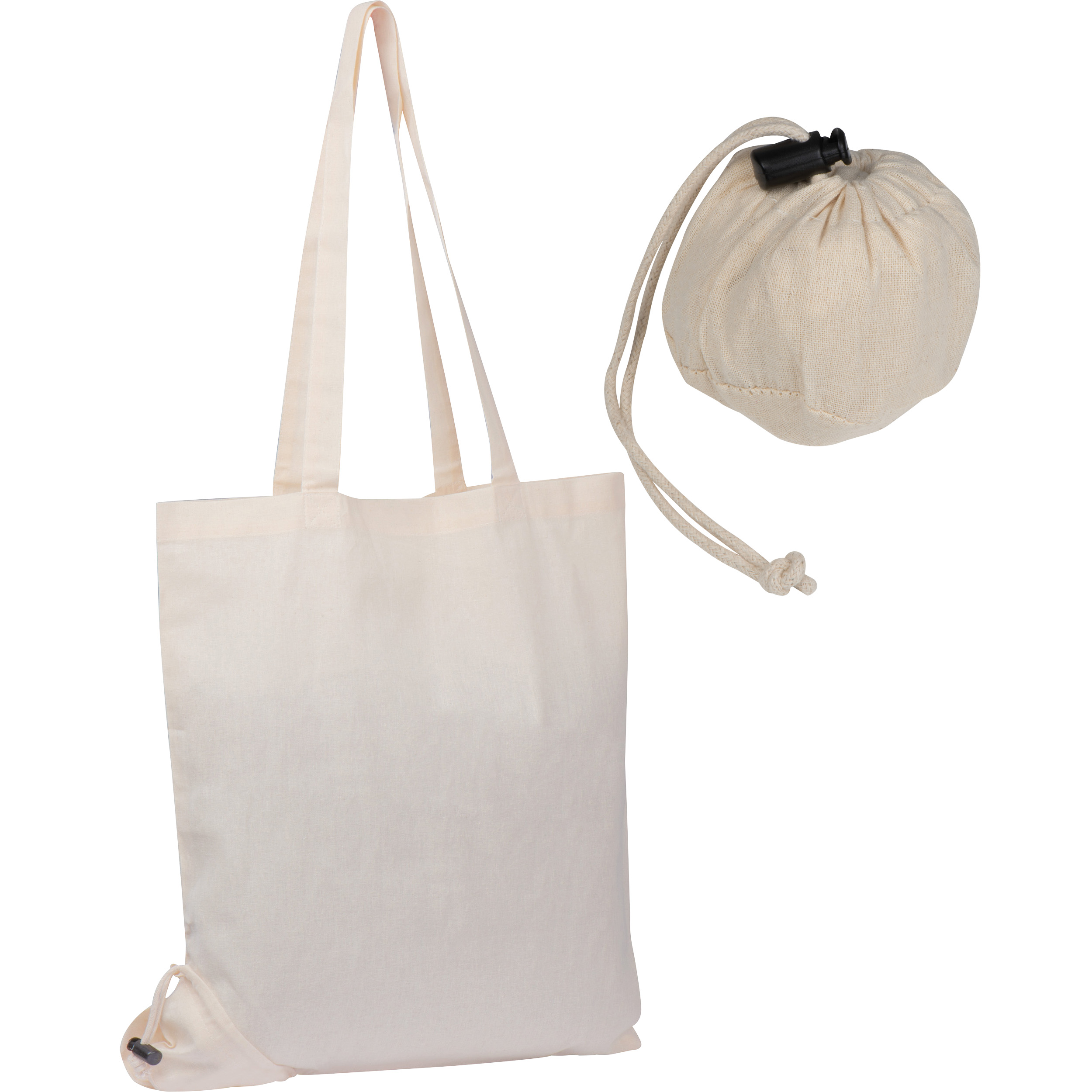 Foldable cotton bag