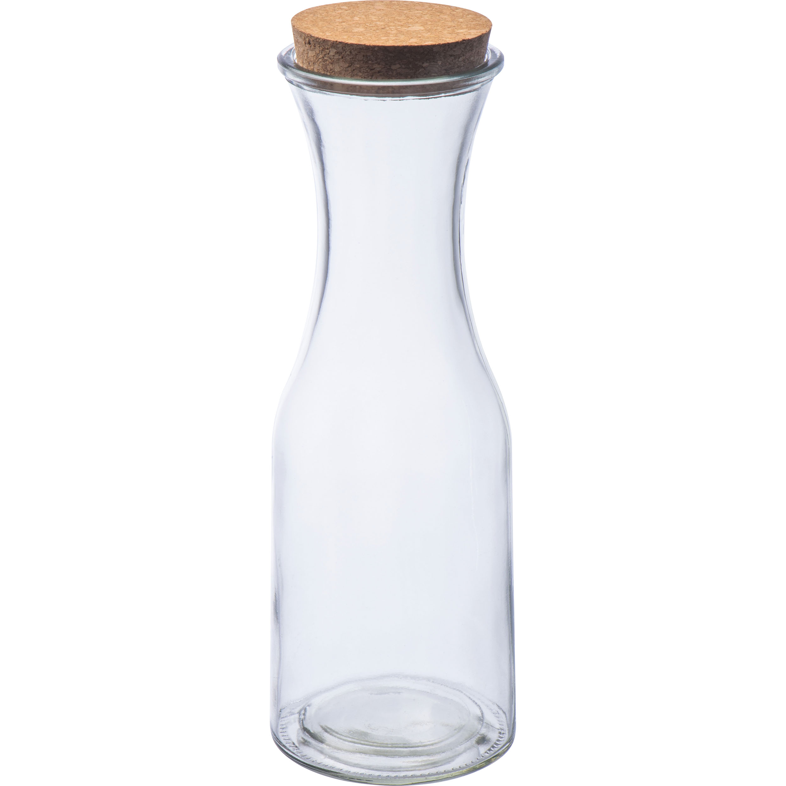 Glasflasche mit Korkdeckel 1.000 ml