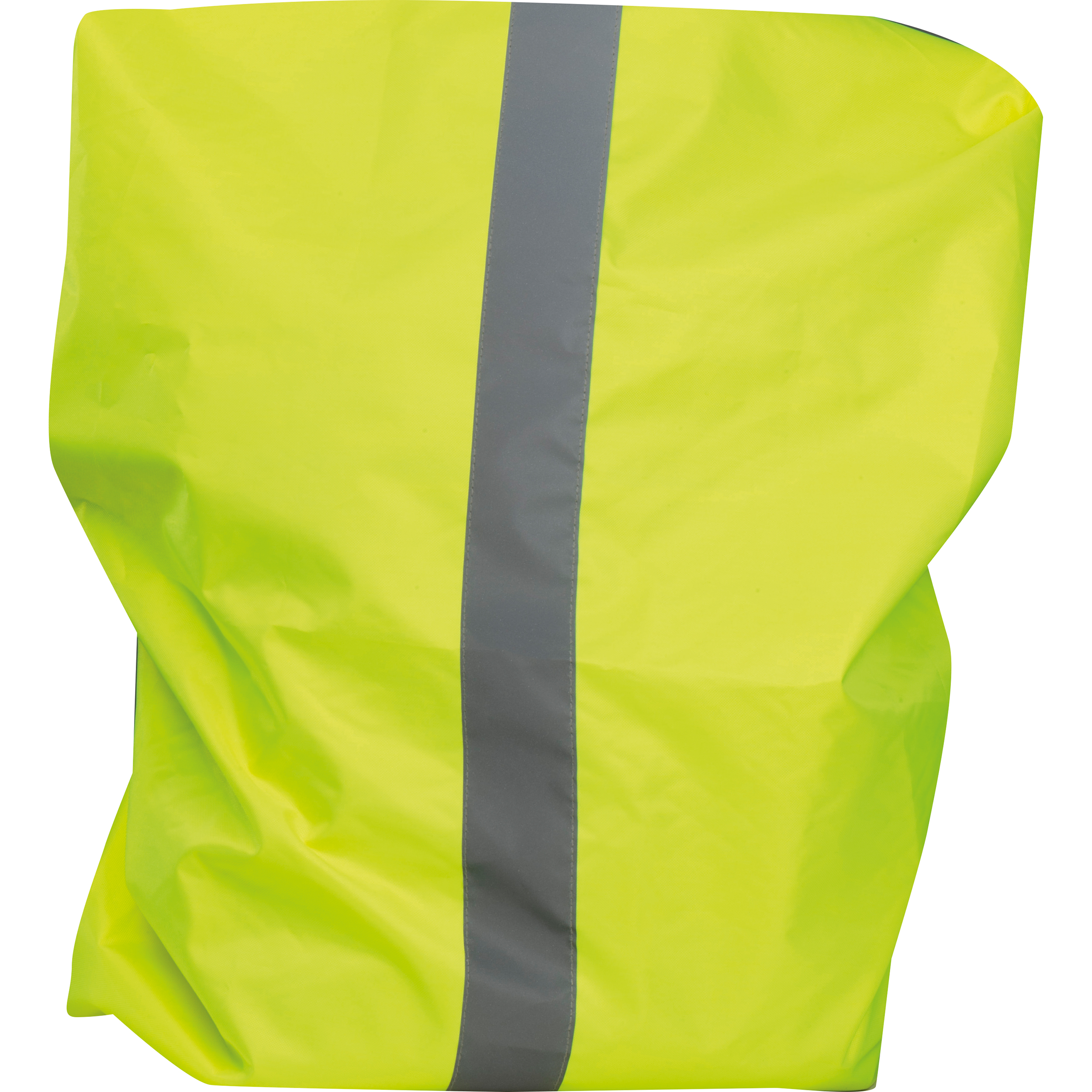 Regenschutz für Rucksäcke mit Reflektorstreifen und Zugband