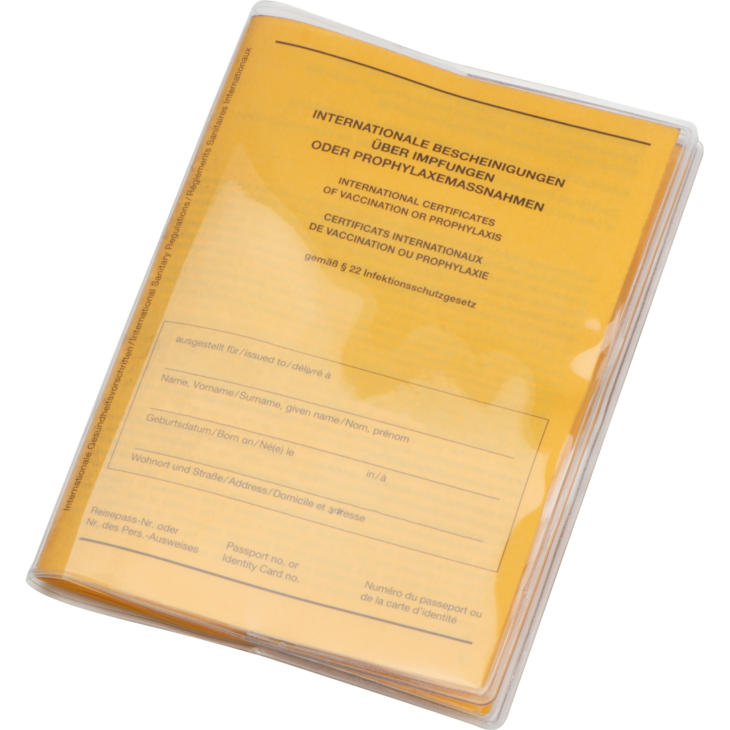 PVC document cover