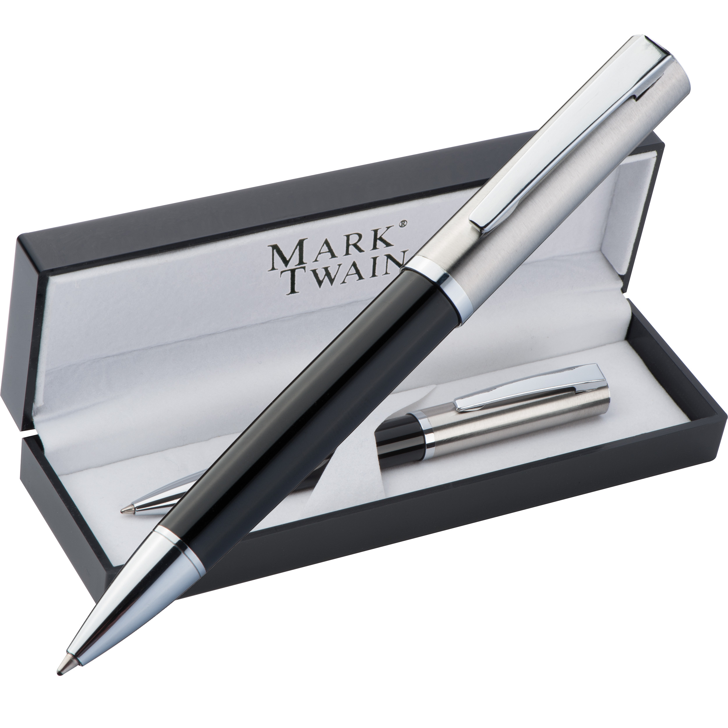 Mark Twain Kugelschreiber in Geschenkbox 