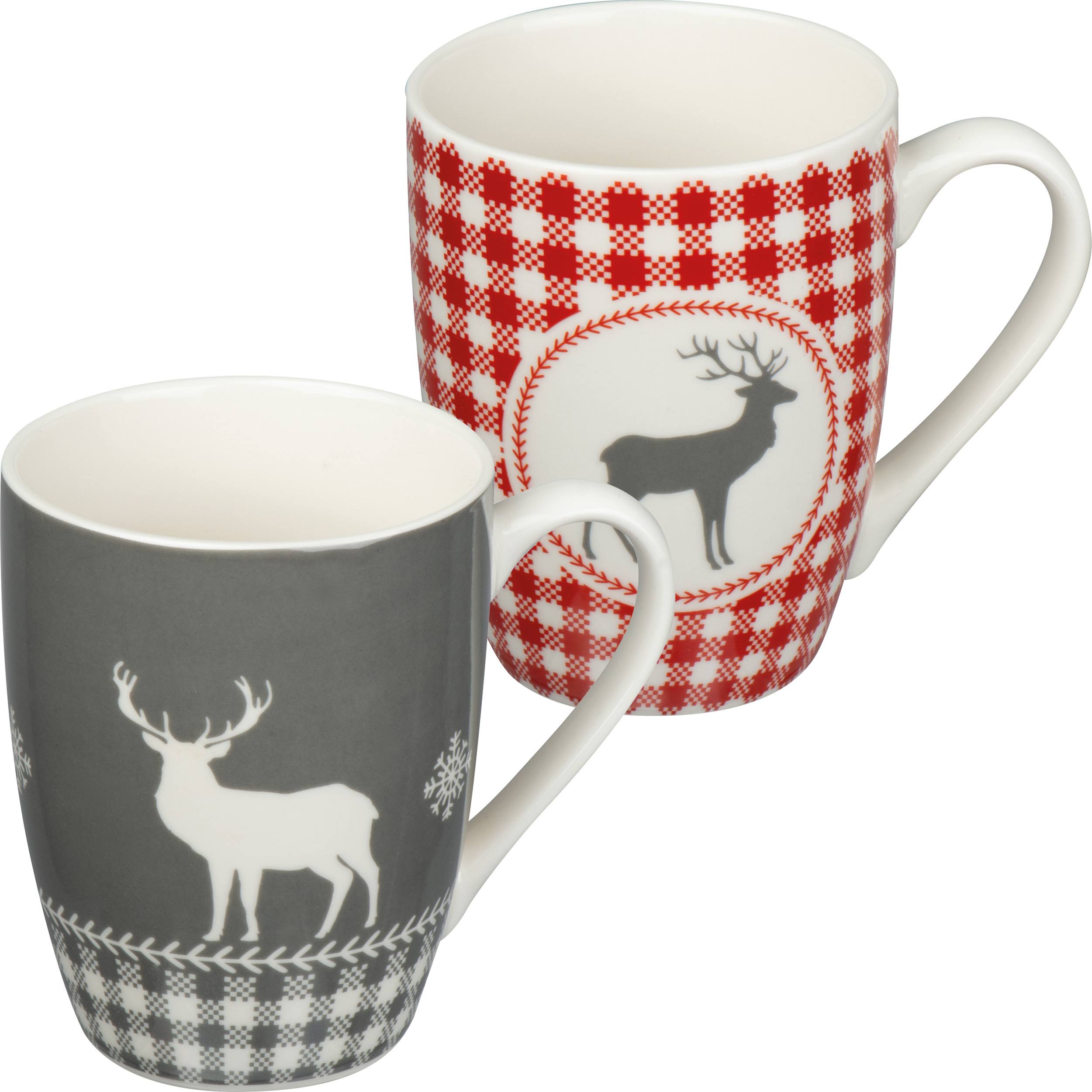Set of 2 Christmas mugs
