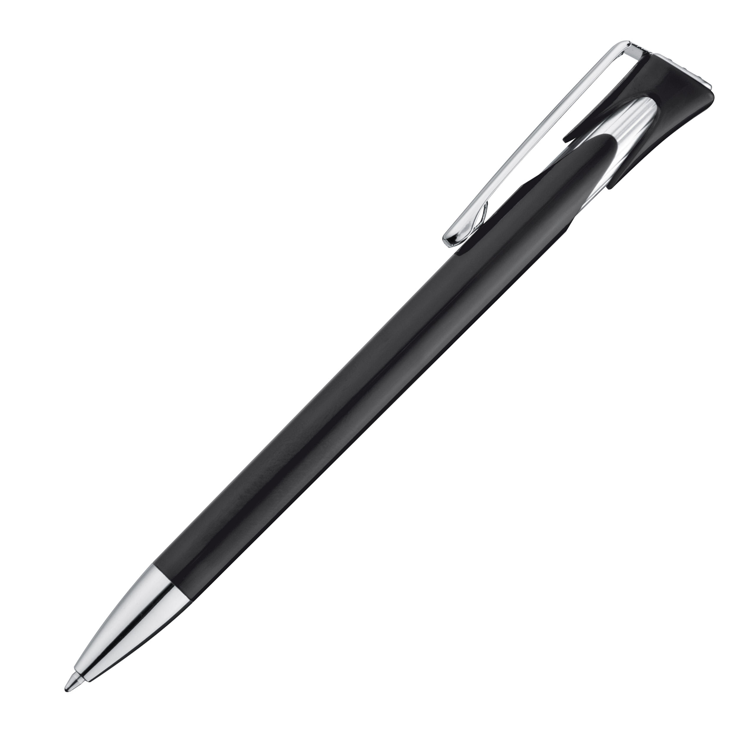 Kugelschreiber aus Kunststoff mit großem Clip