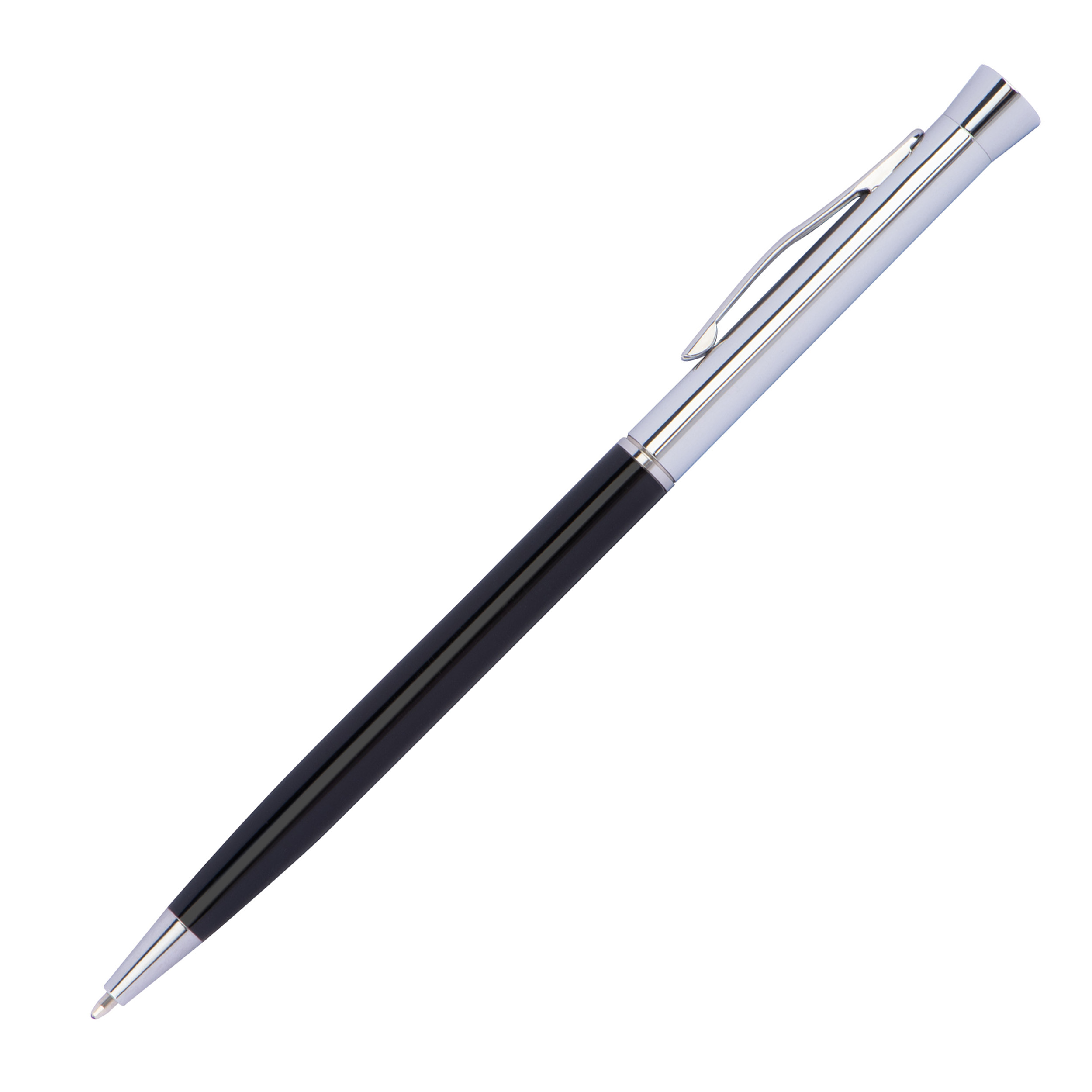 Bolígrafo delgado de metal
