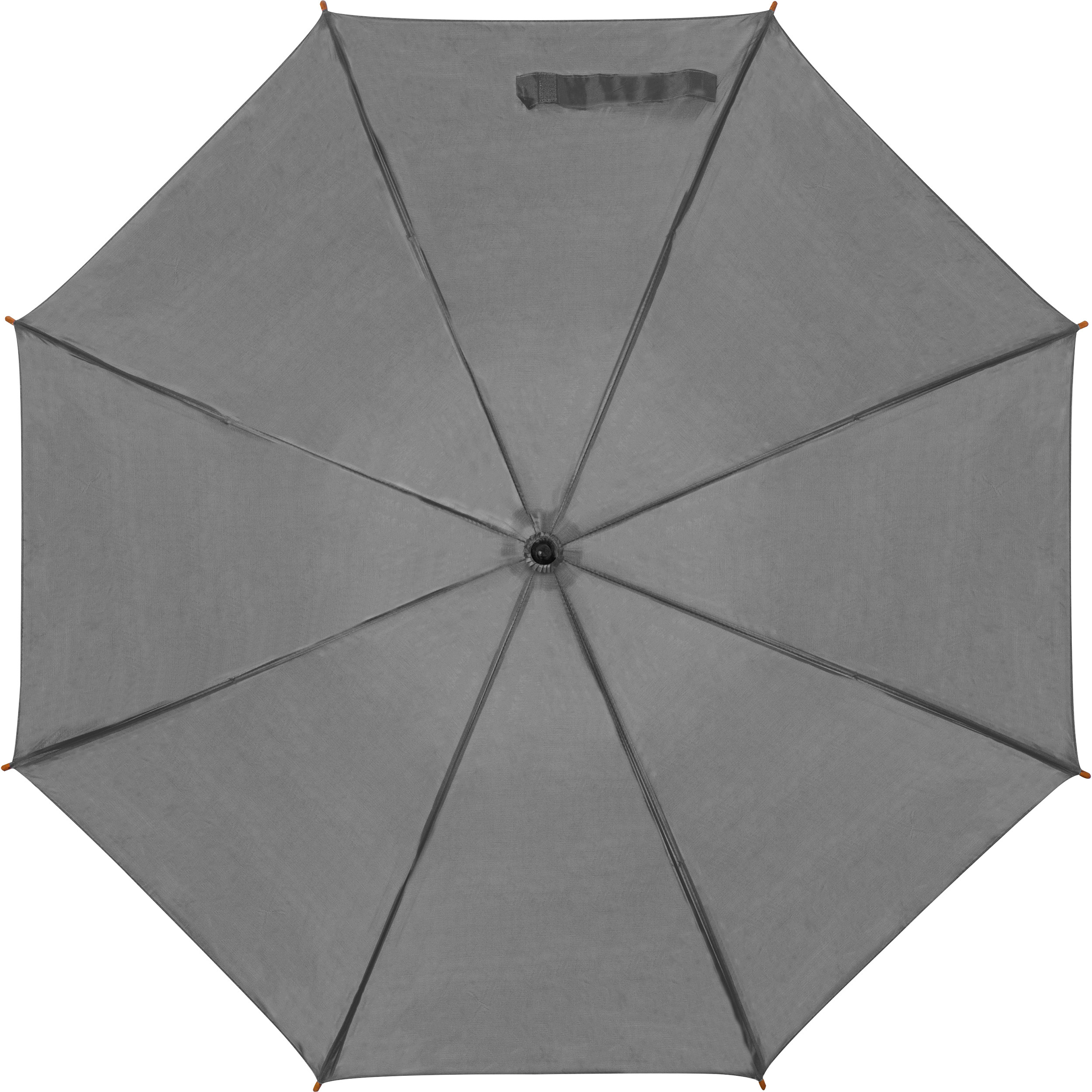 Parapluie automatique avec manche courbée