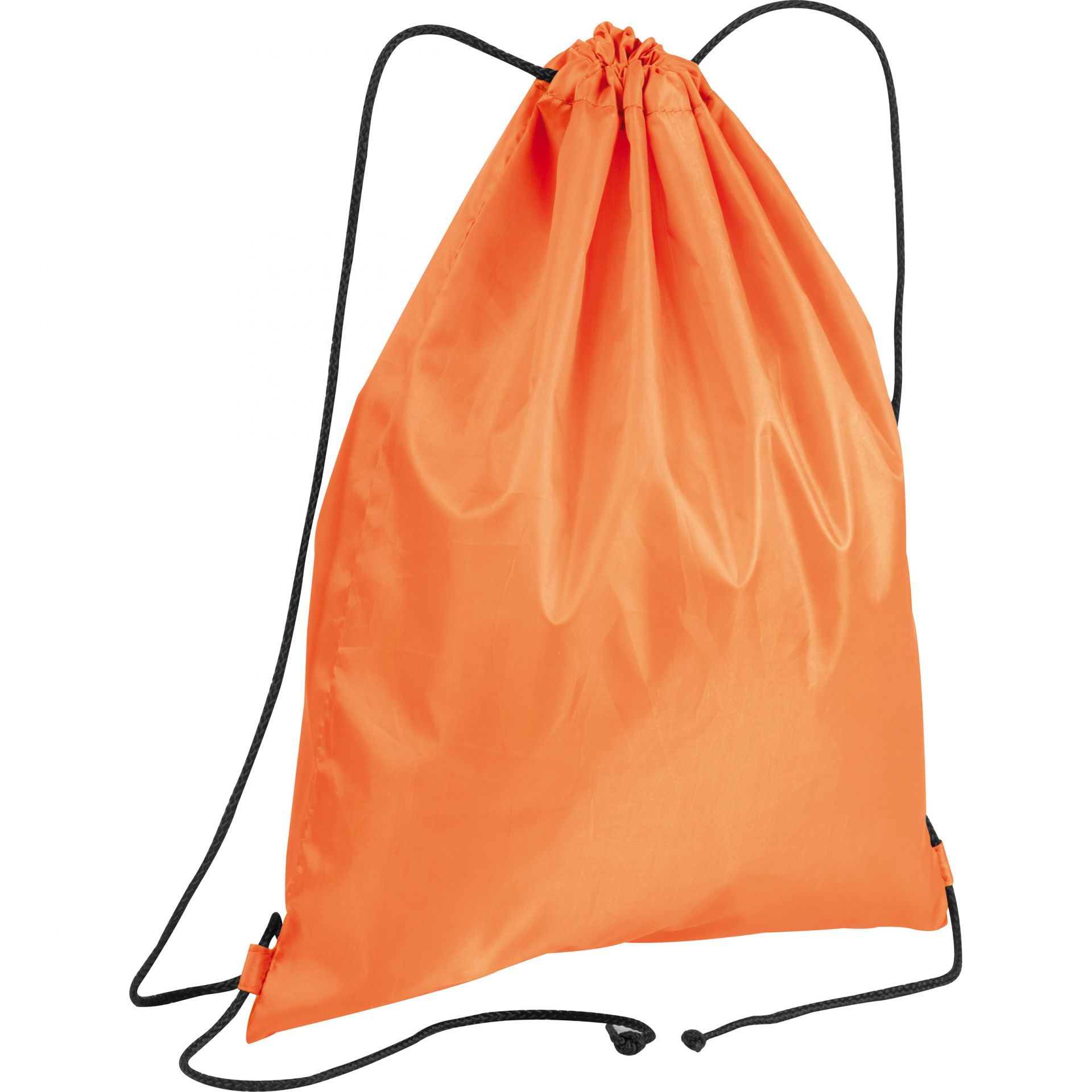 Gym bag made of polyester - Color: Orange